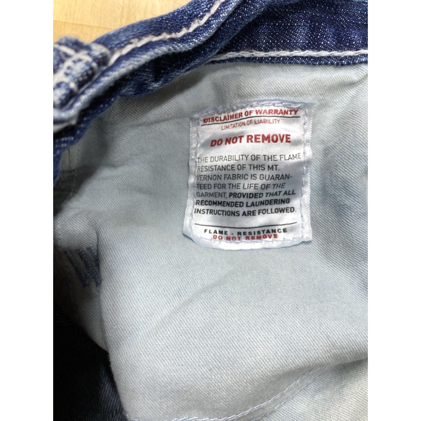 Ariat Ariat Denim Short Shorts Mens 30 Cut Off Relaxed 5-Pocket Flat Front Raw Hem Casual Blue Vintage No M4 9777 Size US 30 / EU 46 - 3 Thumbnail