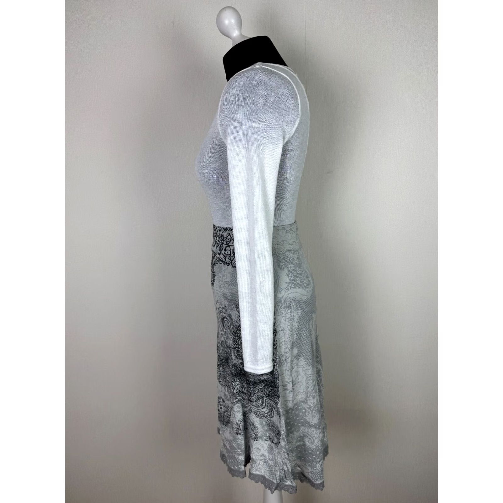 Desigual Desigual womens grey Skirt Size M Size 32" / US 10 / IT 46 - 3 Thumbnail