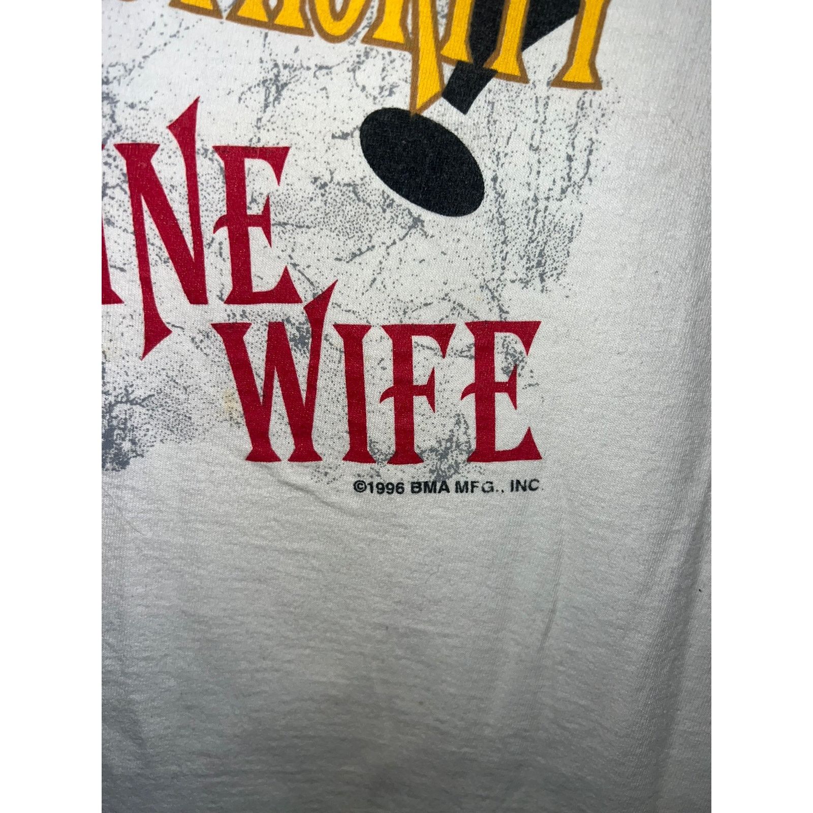 Jerzees Vintage Marine Shirt Dont Confuse Your Rank My Tee 90s VTG Size US L / EU 52-54 / 3 - 5 Thumbnail