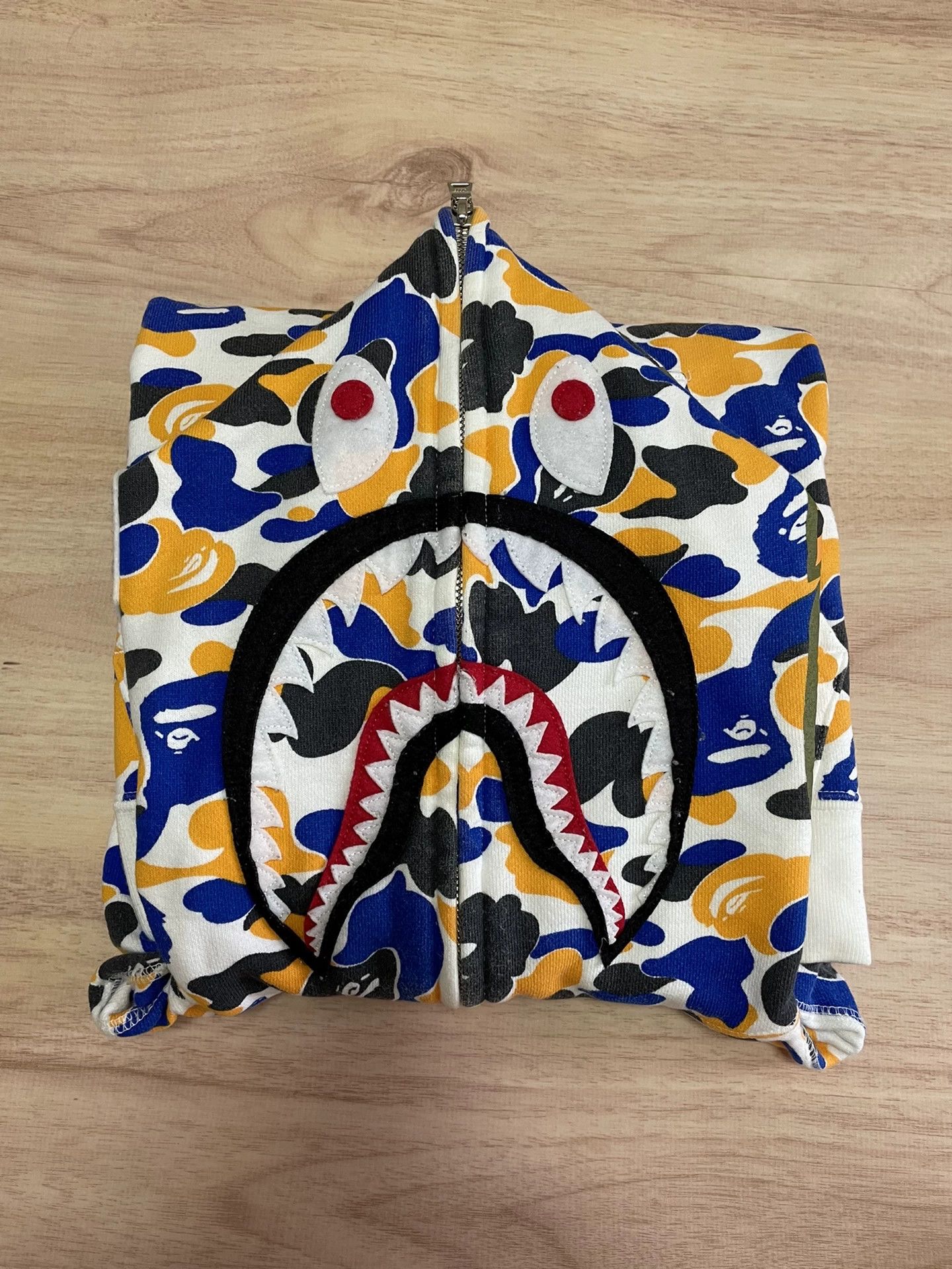 Bape BAPE CITY CAMO Maebashi LTD Shark Hoodie Women S Size S / US 4 / IT 40 - 3 Thumbnail