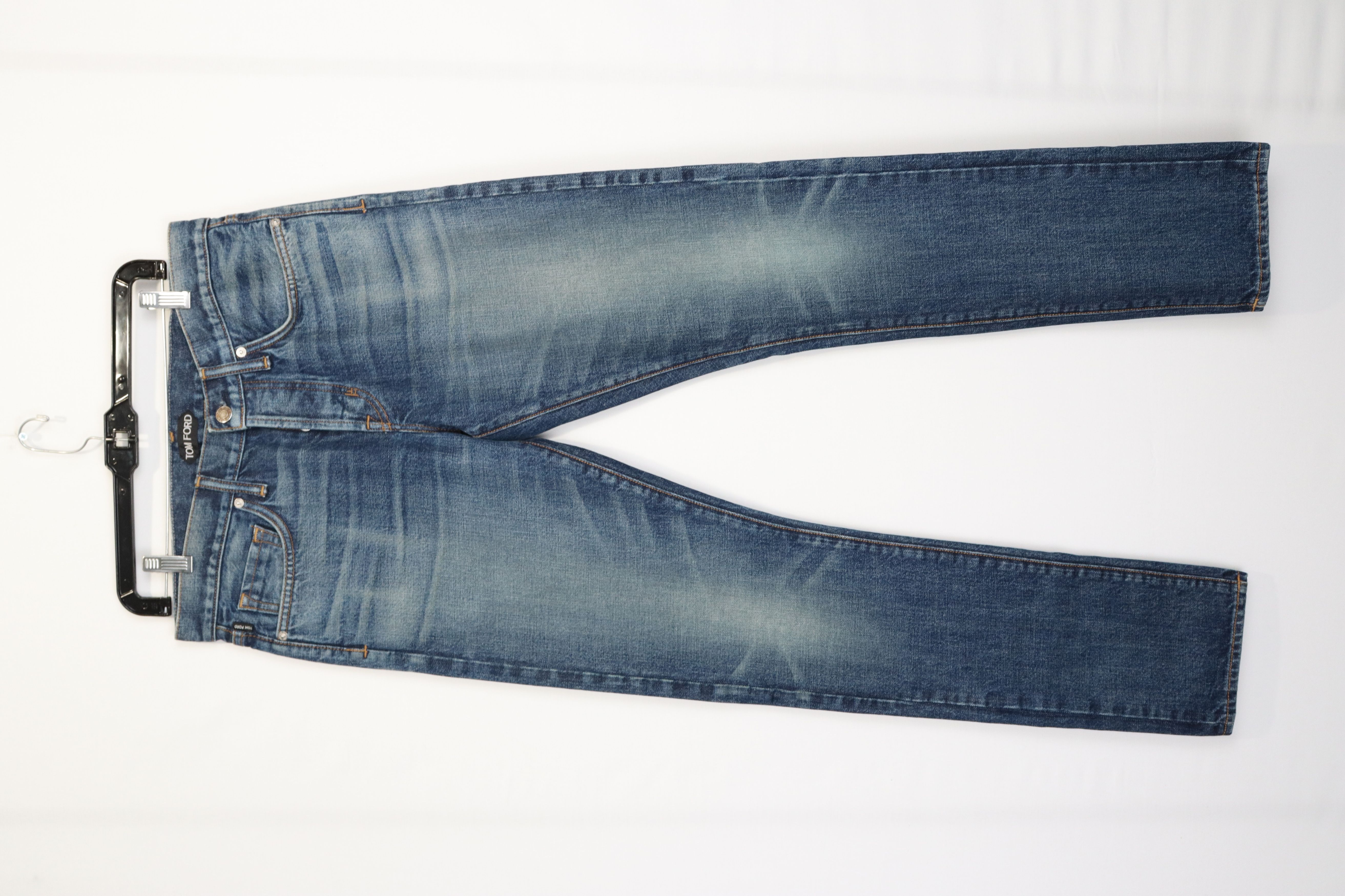 Tom Ford o1rshd1 Slim Fit Denim in Blue Size US 32 / EU 48 - 3 Thumbnail