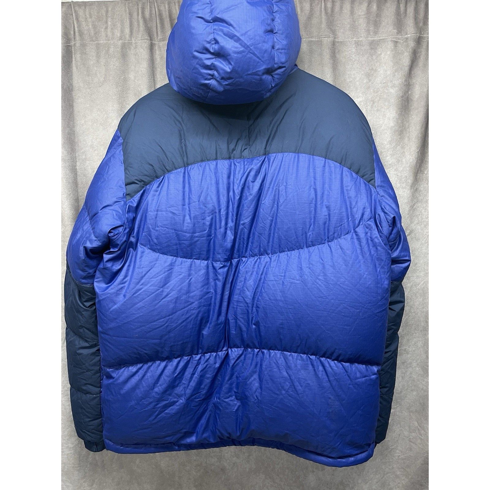 Patagonia VINTAGE (2008) PATAGONIA HIMALAYAN BAFFLED PARKA BLUE MEN ME Size US M / EU 48-50 / 2 - 4 Thumbnail