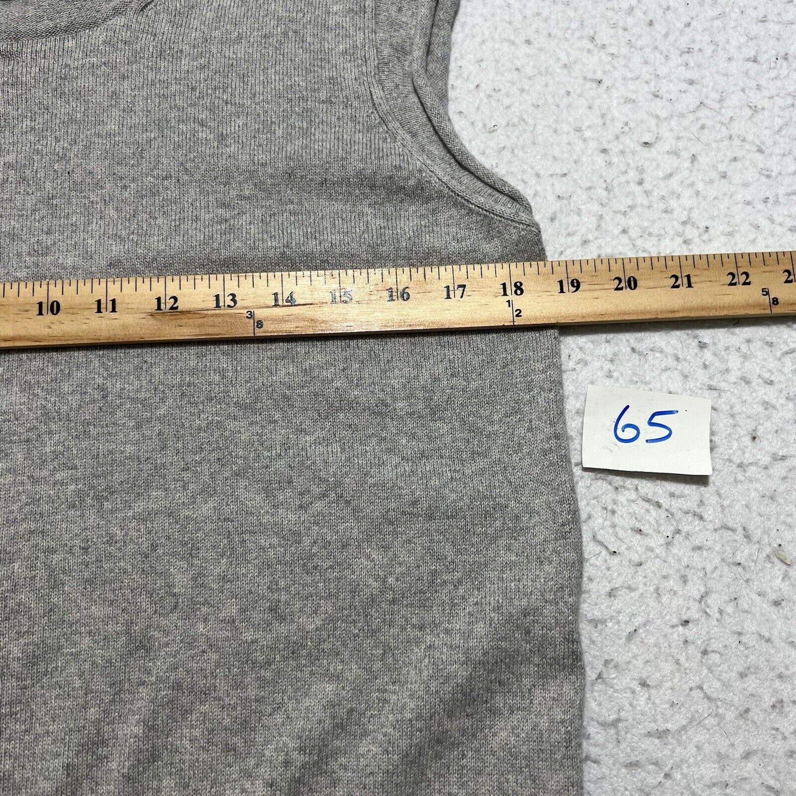 Brochu Walker Brochu Walker XS Cashmere Crewneck Sweater Vest Gray Size XS / US 0-2 / IT 36-38 - 8 Thumbnail