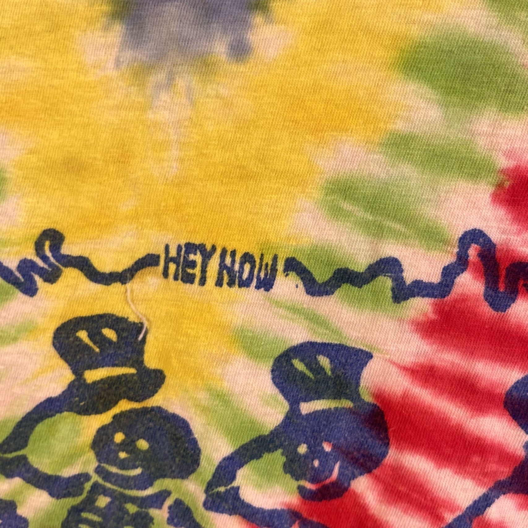 VINTAGE Grateful Dead Lot Shirt Adult Large Tie Dye V Neck Dancing Skeletons Shirt Mens (70s)