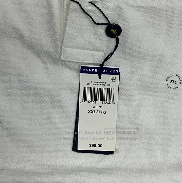Polo Ralph Lauren Polo Ralph Lauren Men's Classic Logo Embroidered Polo. Size US XXL / EU 58 / 5 - 2 Thumbnail