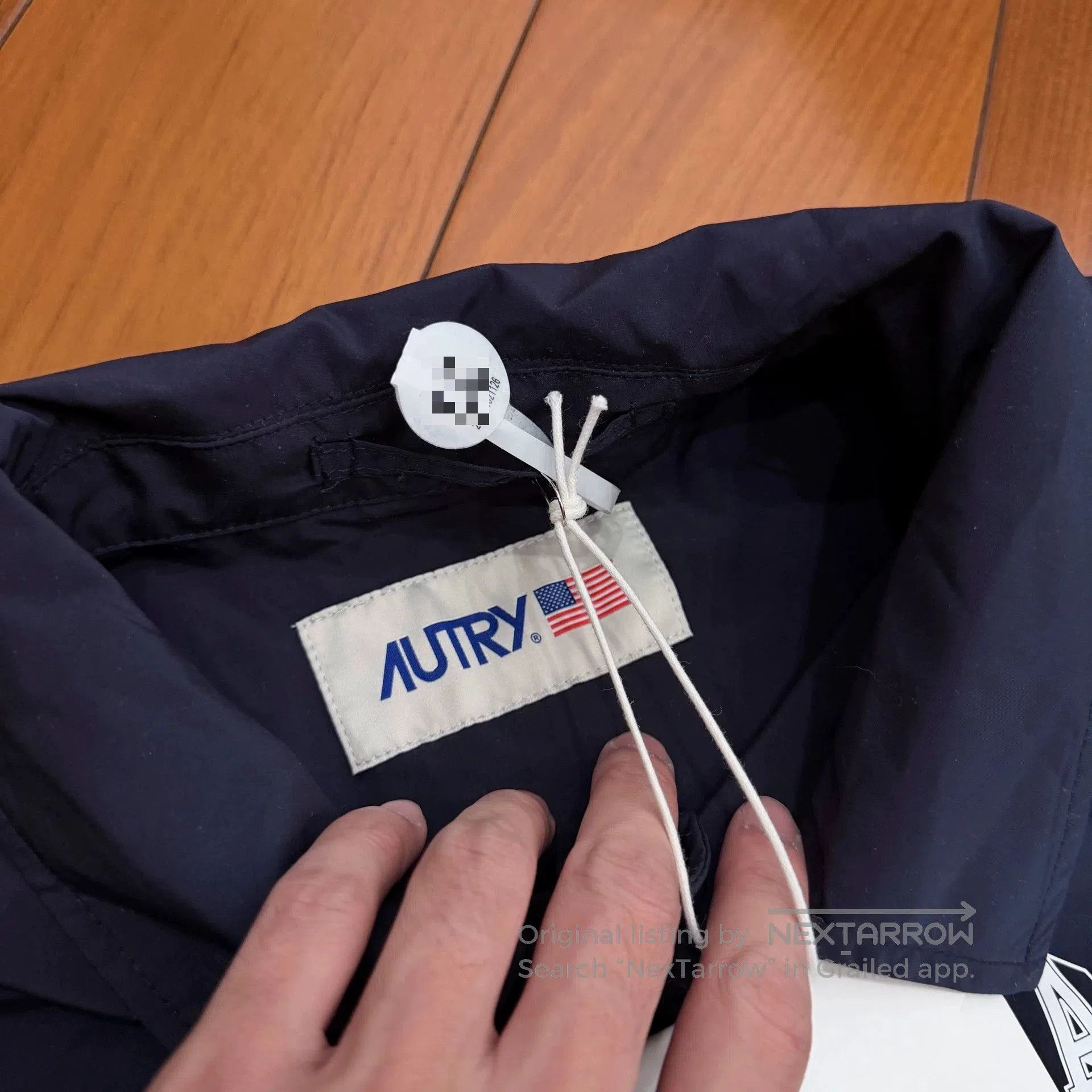 AUTRY Autry Dark Blue Nylon Coach Jacket. Size US L / EU 52-54 / 3 - 2 Thumbnail