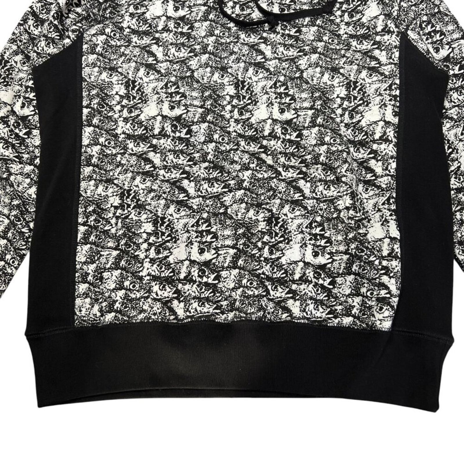 Noah Noah NYC Fish Graphic Hoodie Black White Size S Size US S / EU 44-46 / 1 - 8 Thumbnail