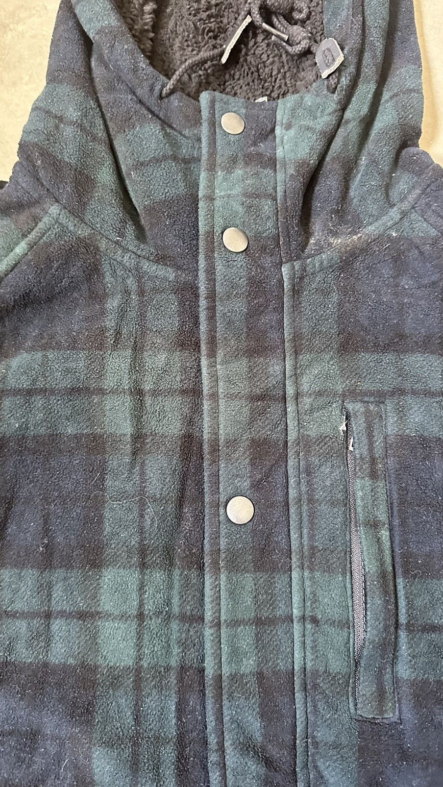 Uniqlo UNIQLO SHERPA CHECKERED JACKET Size US L / EU 52-54 / 3 - 4 Thumbnail