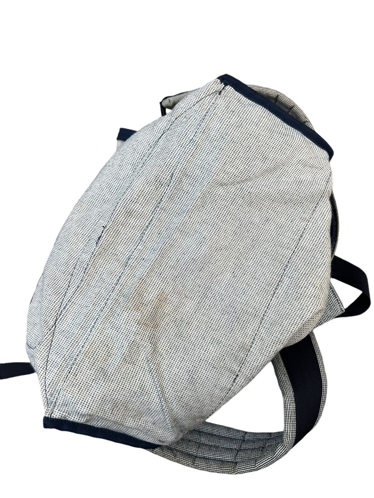 Unused Unused Japan Leather Cotton Backpack Bag Size ONE SIZE - 24 Thumbnail