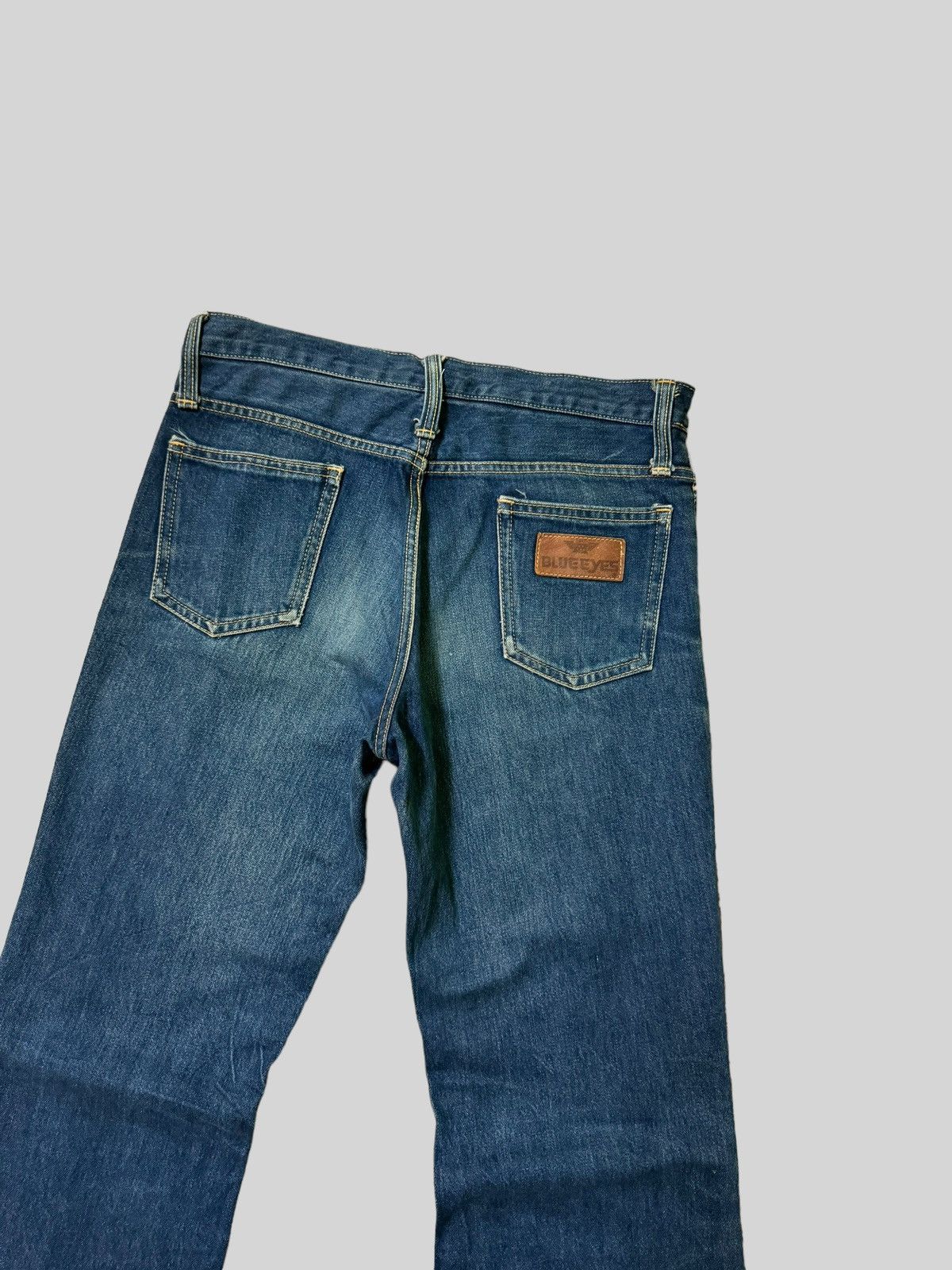 If Six Was Nine Vintage Flared BLUE EYES Scovill Zipper Bell bottom Denim Size US 30 / EU 46 - 10 Thumbnail