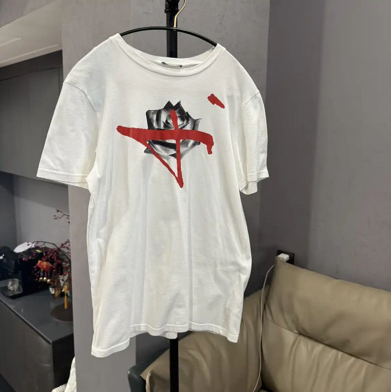 Dior Dior White Cotton T-Shirt for Women 0089 Size S / US 4 / IT 40 - 1 Thumbnail