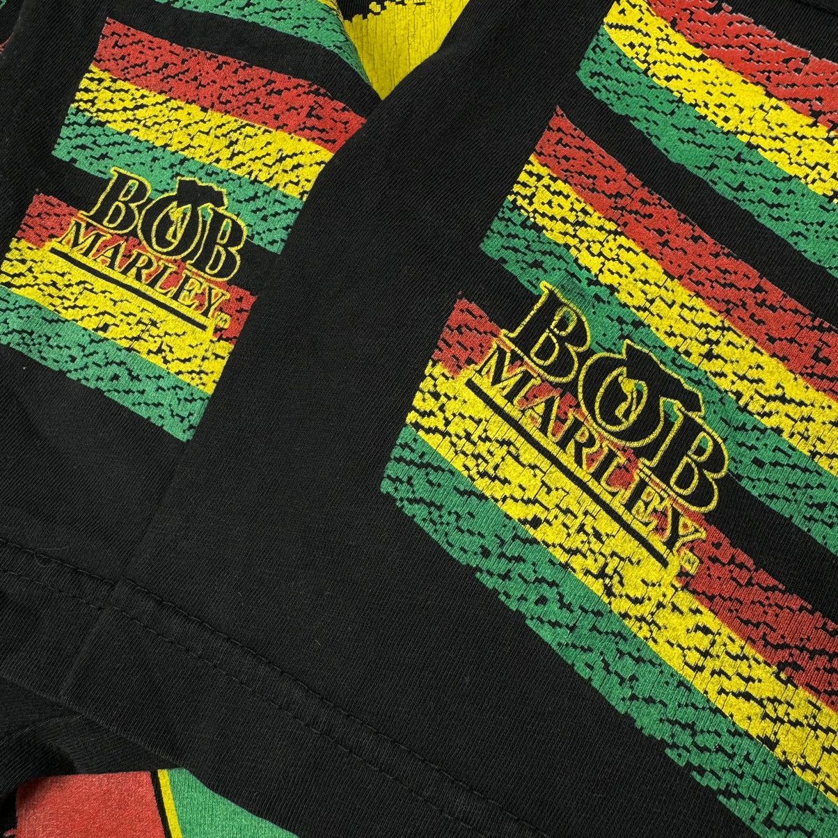 Bob Marley Vintage 90s Bob Marley Exodus Rare All Over Euro T Shirt Size US XXL / EU 58 / 5 - 5 Thumbnail