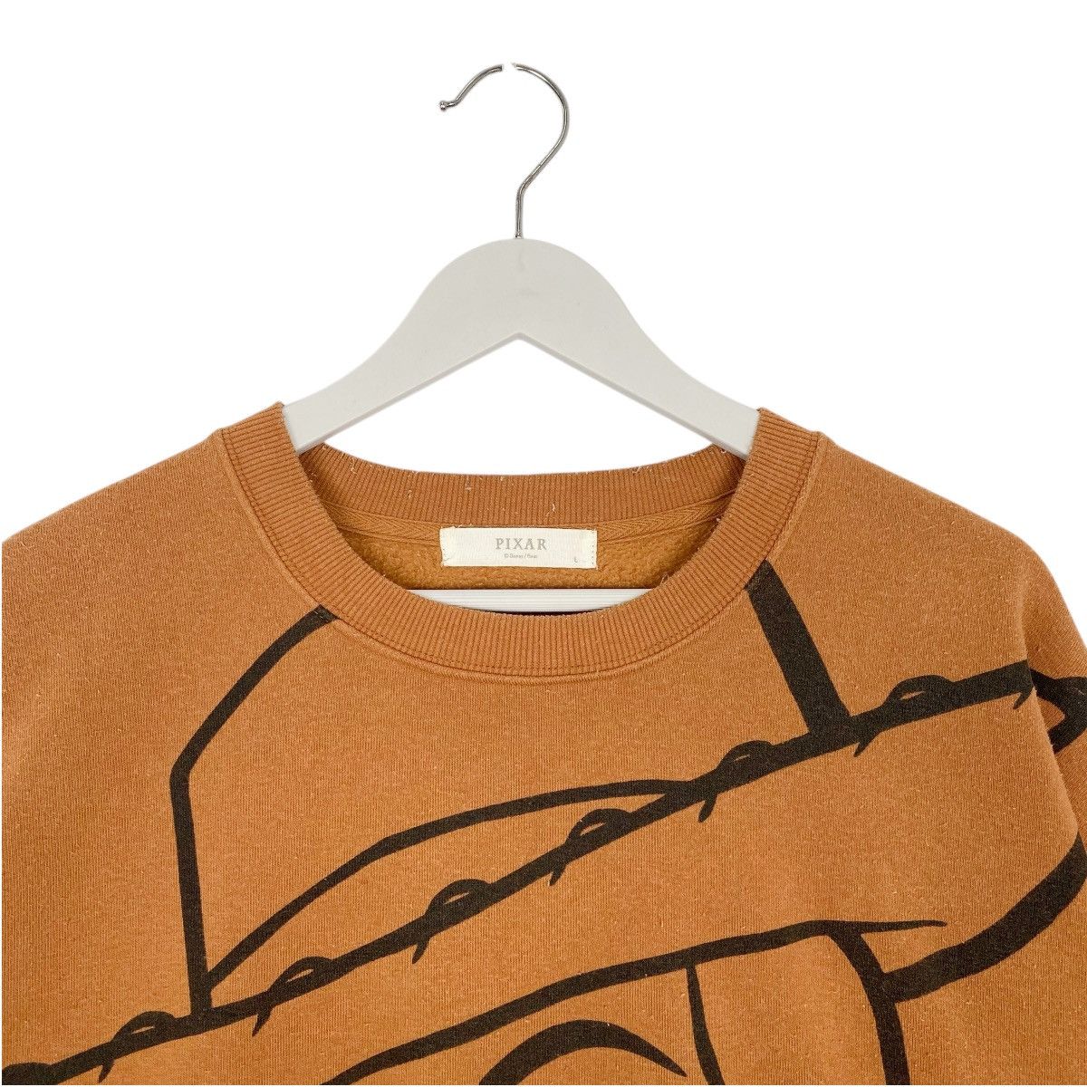 Vintage Vintage Disney Cowboy Big Printed Crewneck Sweatshirt Brown Size US L / EU 52-54 / 3 - 4 Thumbnail