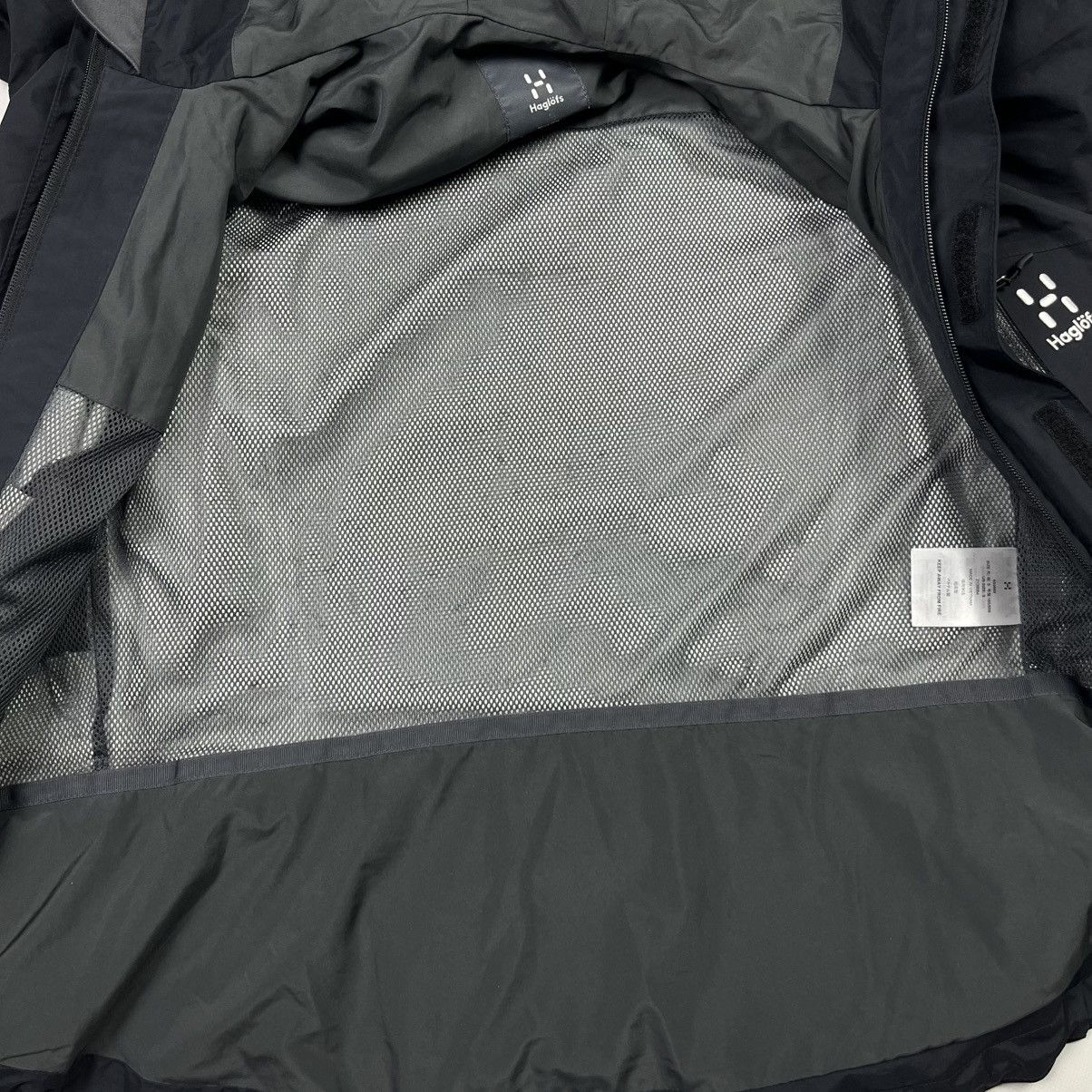 Goretex × Haglofs Haglofs Gore-tex Jacket Outdoor Life Mountain Black Size S / US 4 / IT 40 - 6 Thumbnail