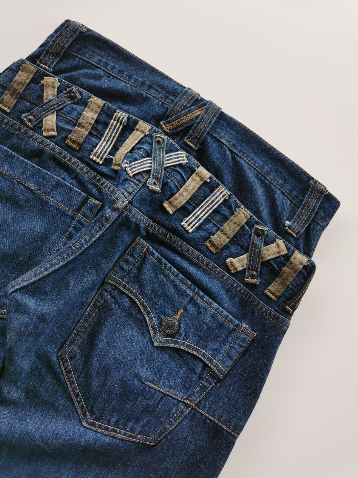 Hysteric Glamour Double waisted Sunlucas Denim Jeans Size US 31 - 4 Thumbnail