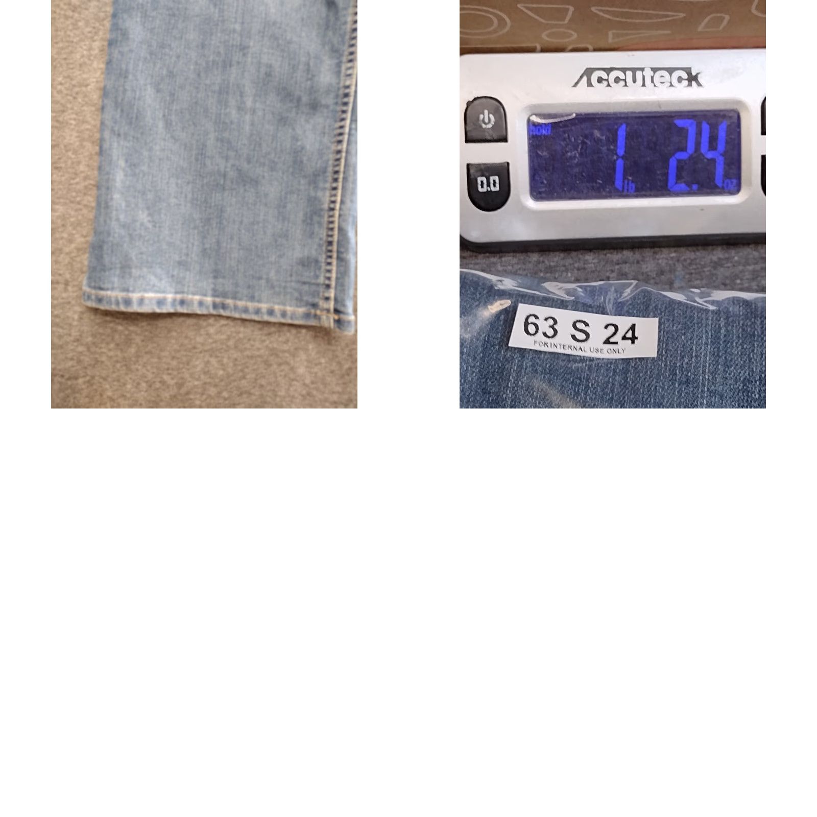 Vintage Sonoma Jeans Women's Plus Size 18 Boot Straight Denim Blue Distressed 5-Pocket High Rise Regular Stretch Shirts pants? Size 40" / US 18 - 8 Thumbnail
