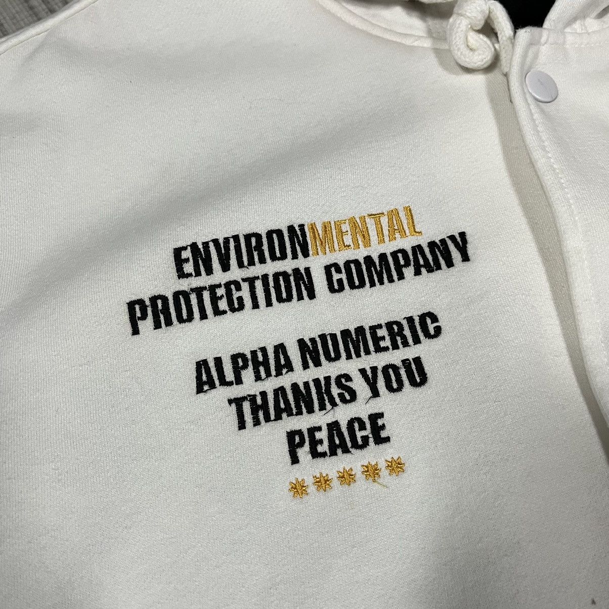 Alphanumeric × Vintage Vintage Y2K Alpha Numeric hood Varsity Size US M / EU 48-50 / 2 - 6 Thumbnail