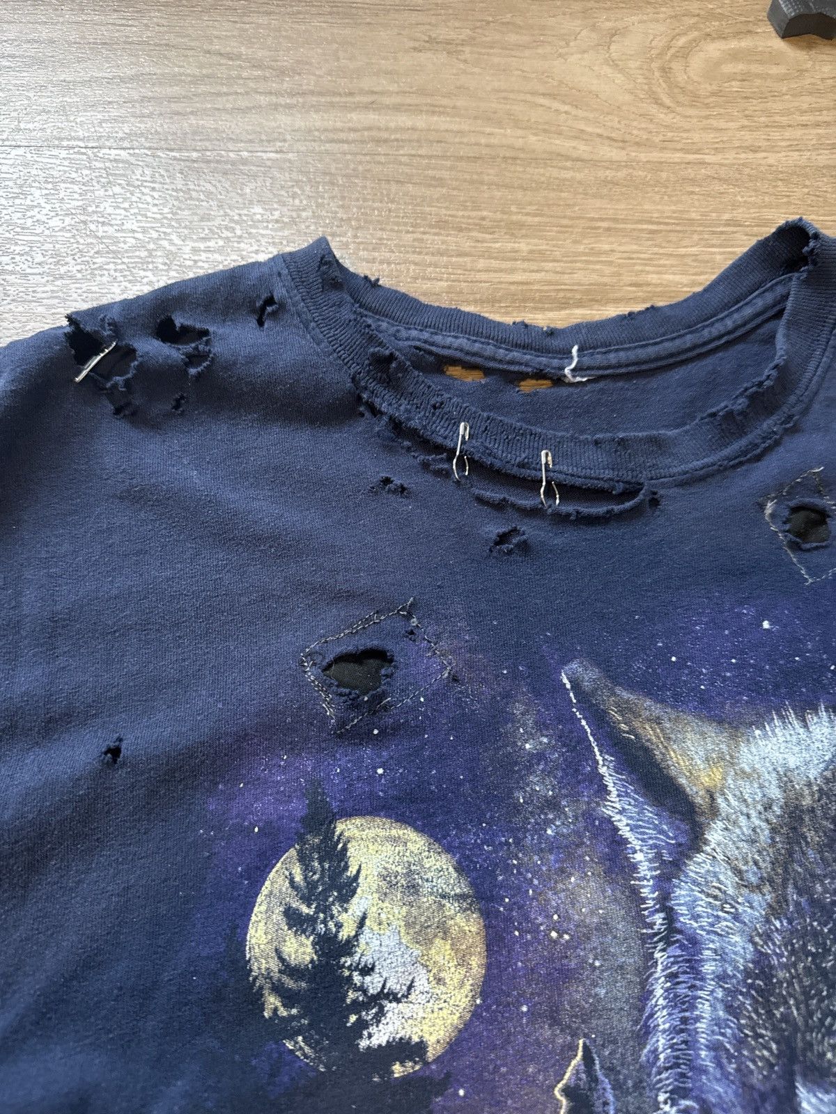 Vintage Vintage Thrashed Wolf Montana Shirt Size US M / EU 48-50 / 2 - 3 Thumbnail