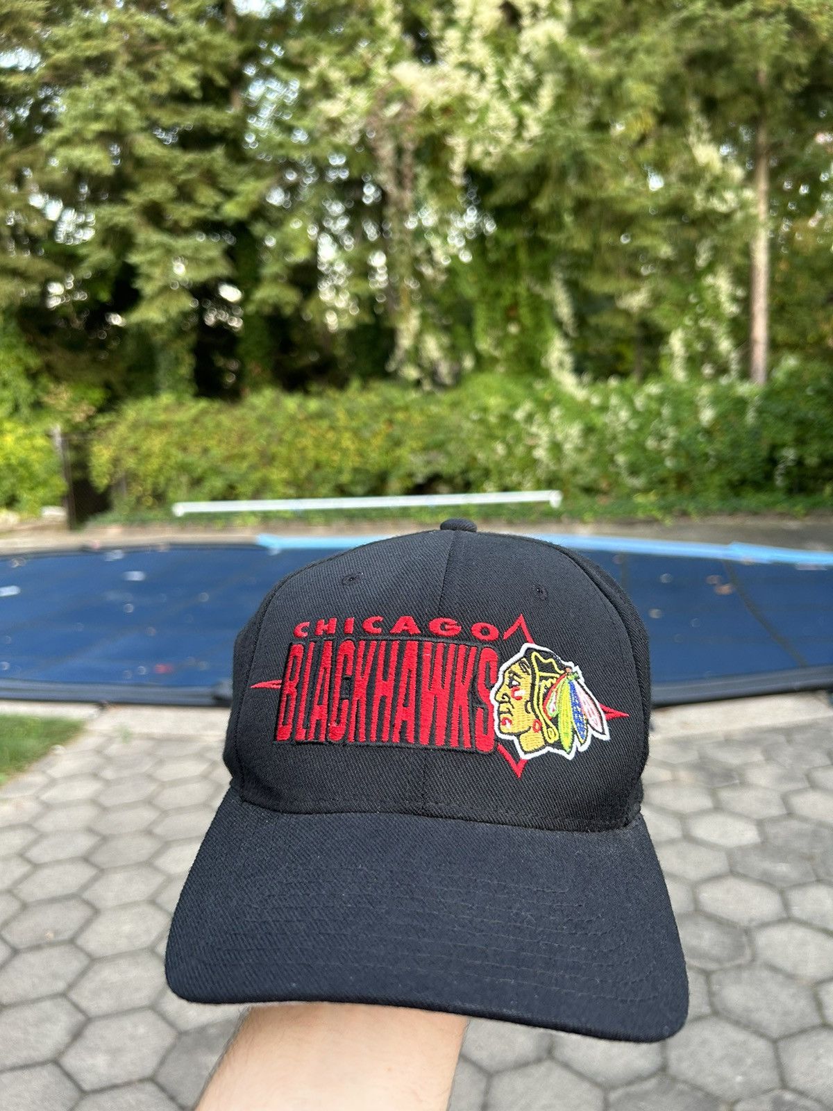 Vintage 90’s Starter offers SnapBack Chicago Blackhawks Hat