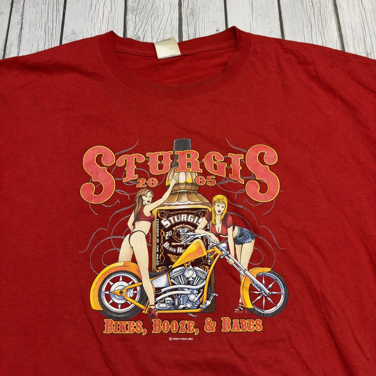 Delta × Vintage Vintage Sturgis 2005 tee Size US XXL / EU 58 / 5 - 3 Thumbnail