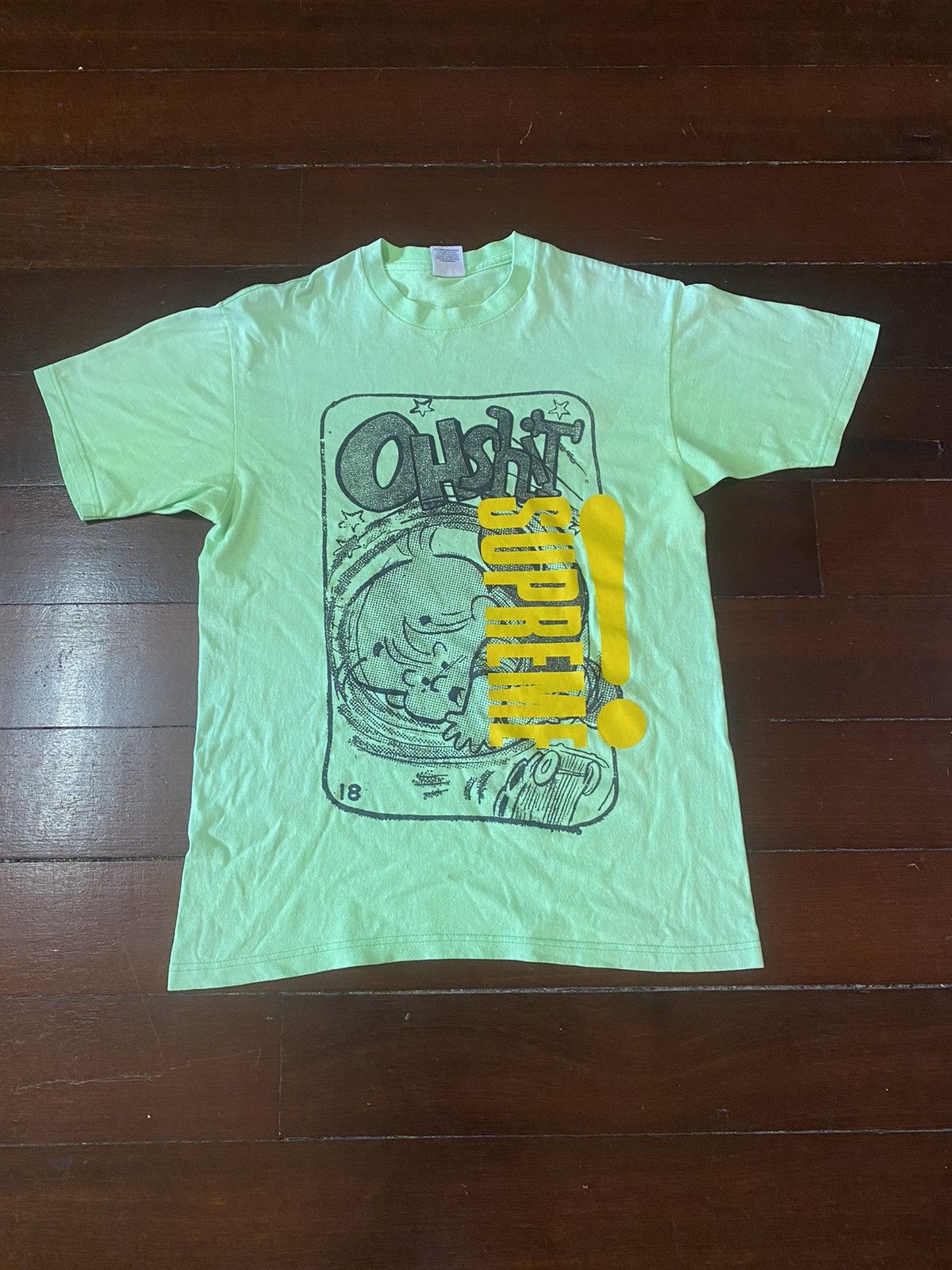 Vintage FIRE 🔥🔥 VINTAGE Y2K SUPREME OH SHIT SUPREME ss09 Size US M / EU 48-50 / 2 - 2 Thumbnail
