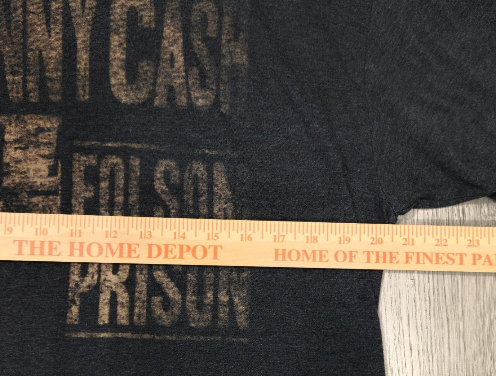Other Johnny Cash Folsom Prison Distressed Design Men Size: L #12 Size US L / EU 52-54 / 3 - 3 Thumbnail