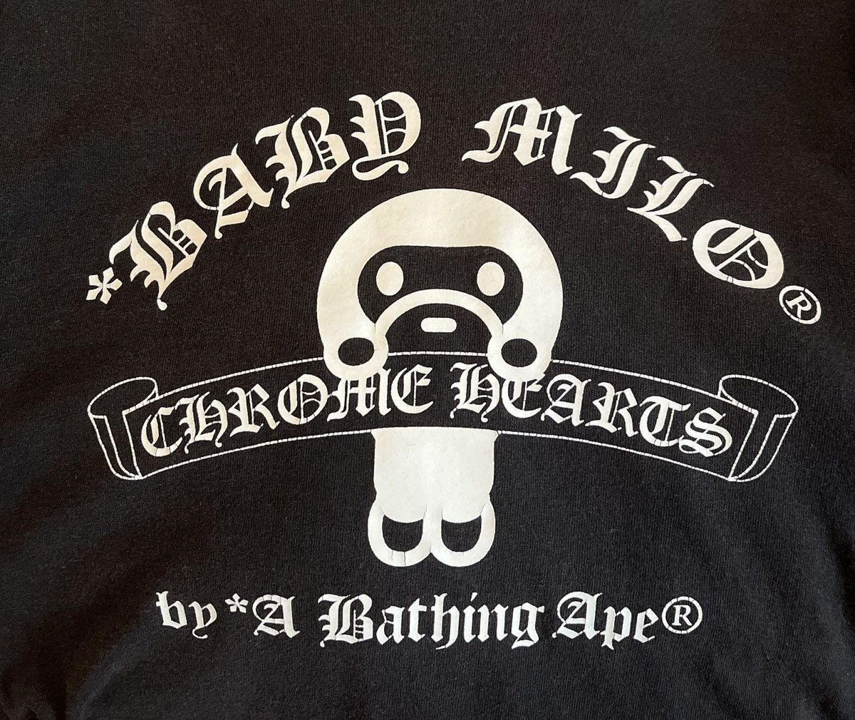 Bape × Chrome Hearts BAPE chrome hearts tee black Size US L / EU 52-54 / 3 - 3 Thumbnail