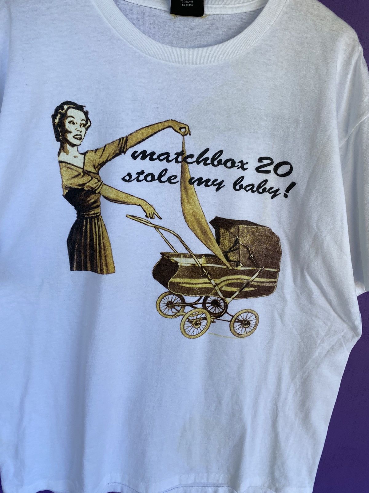 Band Tees Vintage 1997 Matchbox 20 stole my baby tour tee Size US XL / EU 56 / 4 - 3 Thumbnail