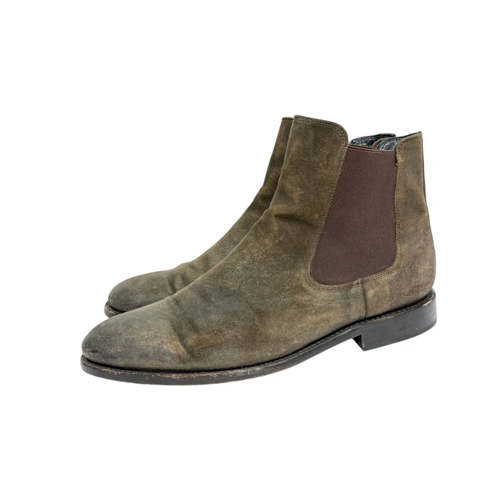 Thursday Boot Company Thursday Boot Co Cavalier Chelsea Boots Mens Size US 12 Brown Suede Leather Size US 12 / EU 45 - 2 Thumbnail