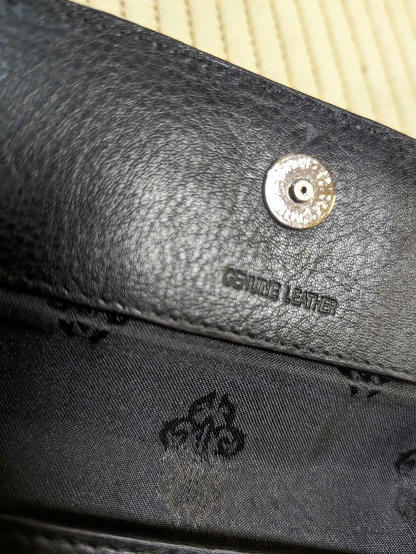 Chrome Hearts CHROME HEARTS Genuine Leather Eyeglass Case Black Size ONE SIZE - 6 Thumbnail