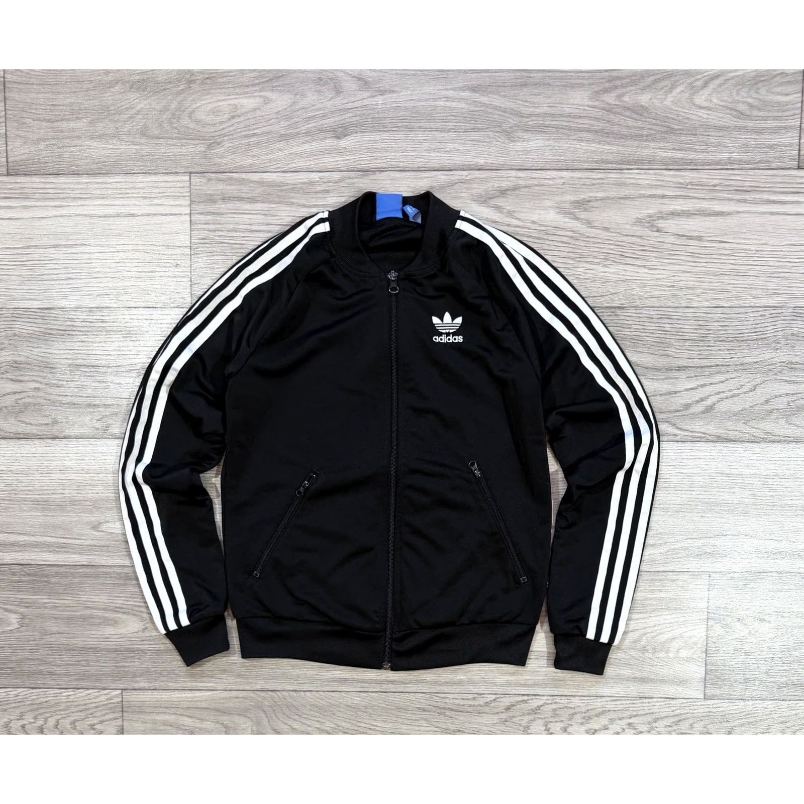 Adidas Adidas Originals FireBird Track Jacket Womens XS Black White Size 6 XS Size XS / US 0-2 / IT 36-38 - 2 Thumbnail