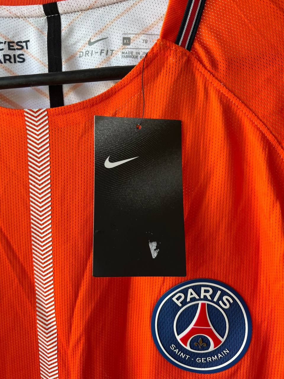 Nike NEW! 2018/19 PSG PARIS SAINT GERMAIN PLAYER ISSUED JERSEY Size US XL / EU 56 / 4 - 5 Thumbnail