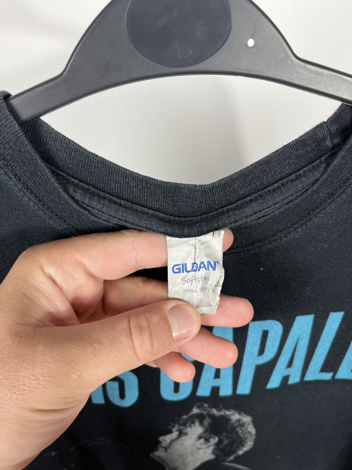 Gildan Lewis Capaldi Black Concert Tour T-Shirt Gildan Softstyle S Size US S / EU 44-46 / 1 - 5 Thumbnail