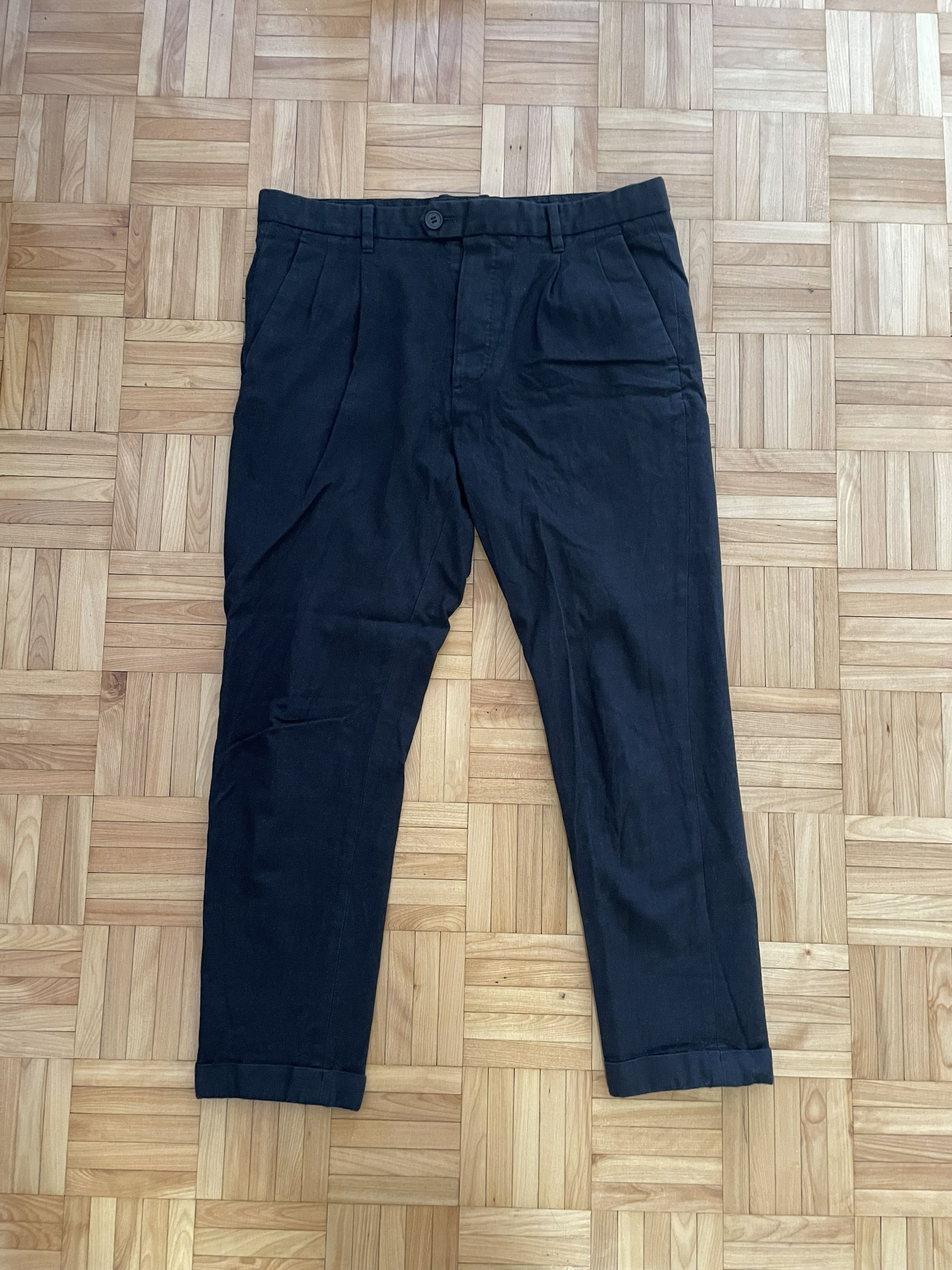Allsaints AllSaints Wool/Cotton 'Tallis' Trousers Size W30 Size US 30 / EU 46 - 1 Thumbnail