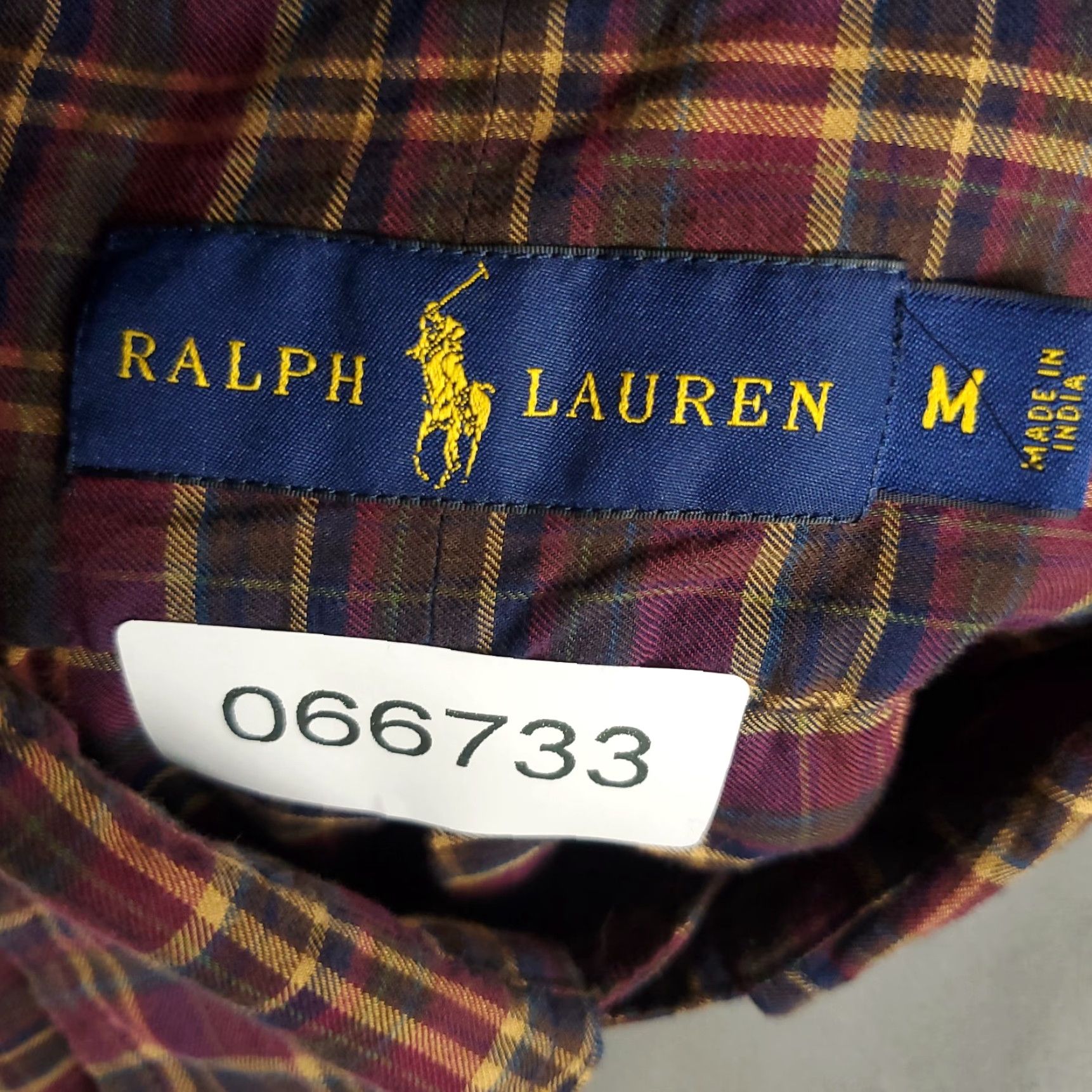 Ralph Lauren Ralph Lauren Shirt Mens Medium Red Plaid Button-Up Long Sleeve Size US M / EU 48-50 / 2 - 7 Thumbnail