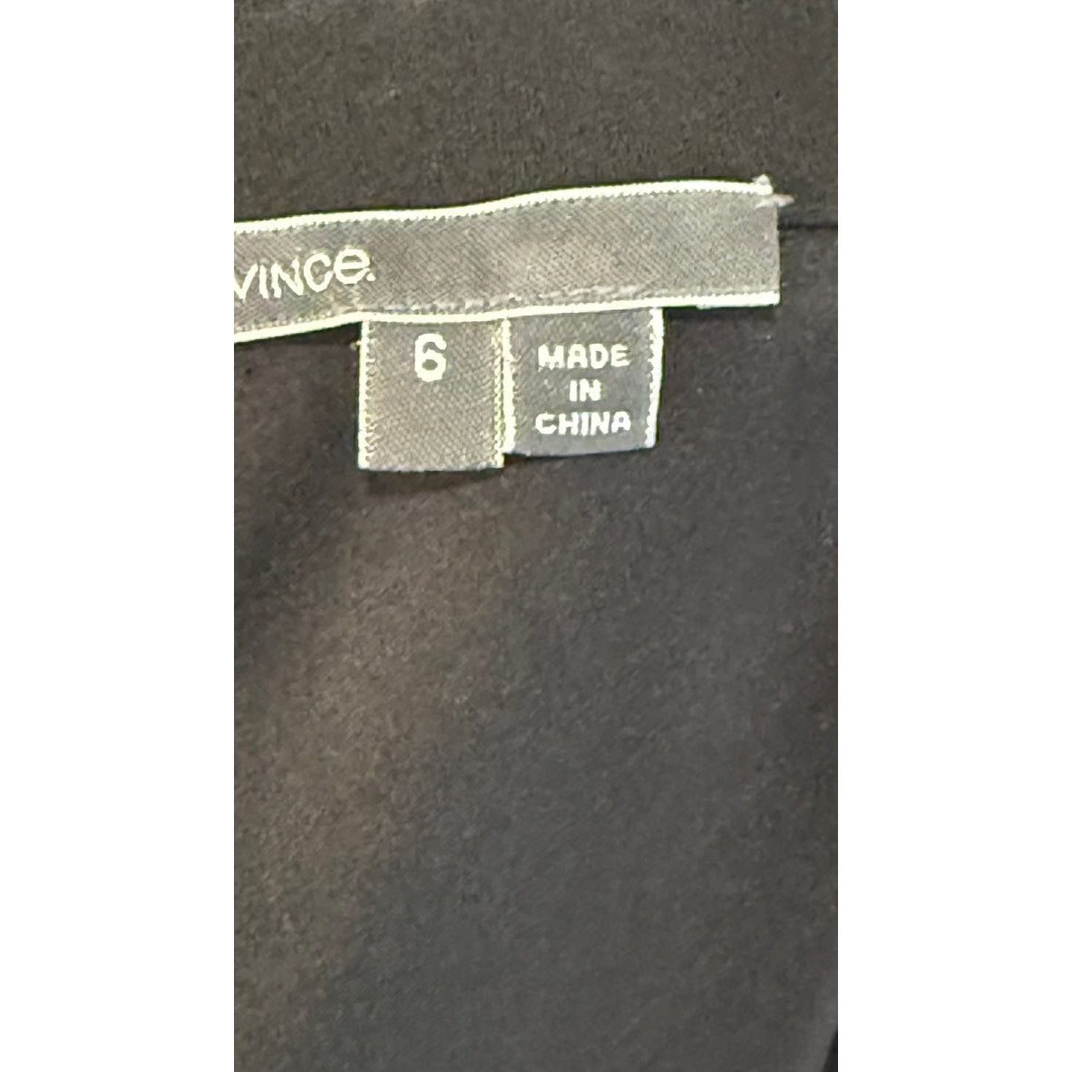 Vince Vince Women's Black Long Sleeve Jumpsuit Size 6 Formal Size 28" / US 6 / IT 42 - 5 Thumbnail
