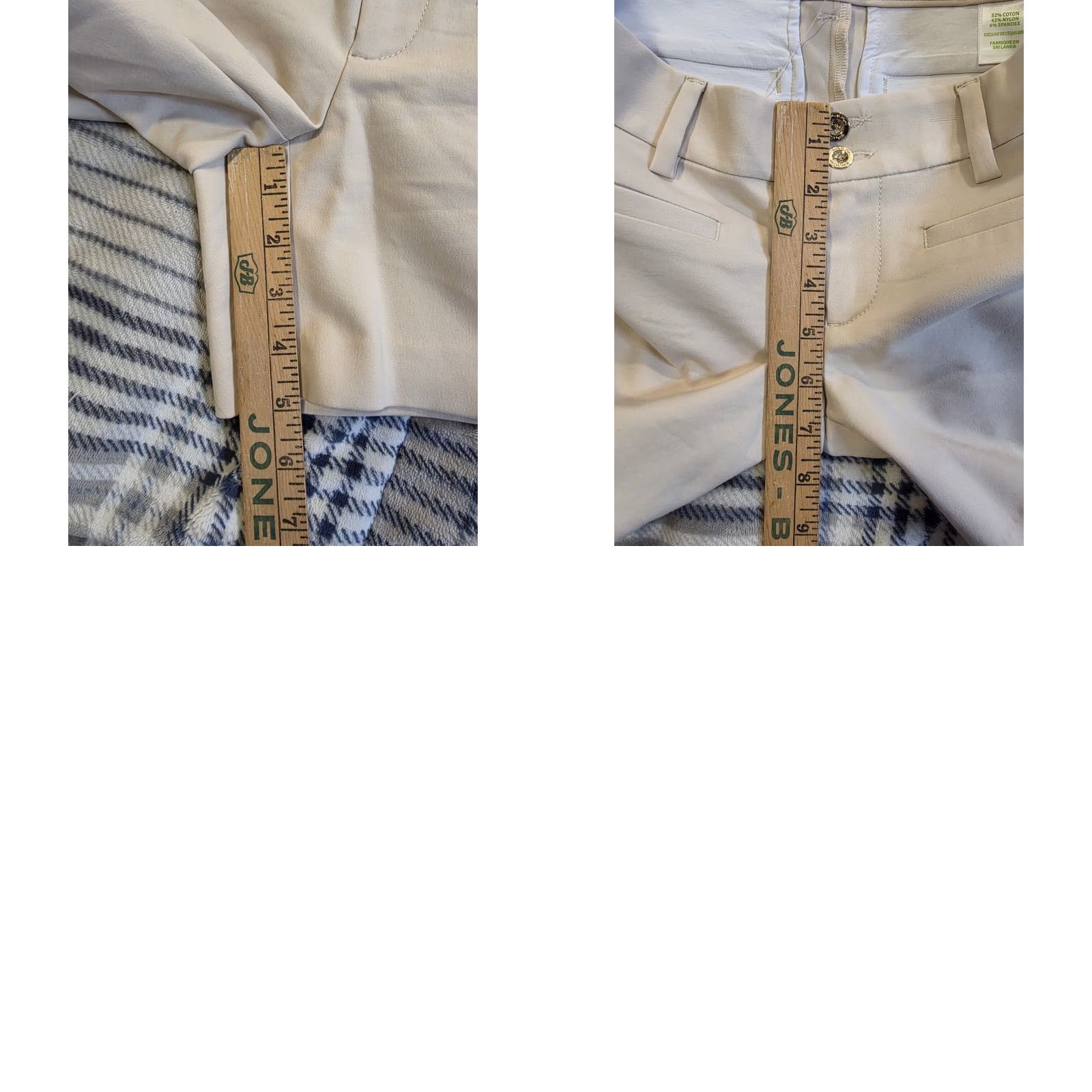Lilly Pulitzer VINTAGE Lilly Pulitzer Joette Stretch Dinner Shorts Palm Beach Sandstone Women's 0 NWT Size 25" / US 0 / IT 36 - 9 Thumbnail