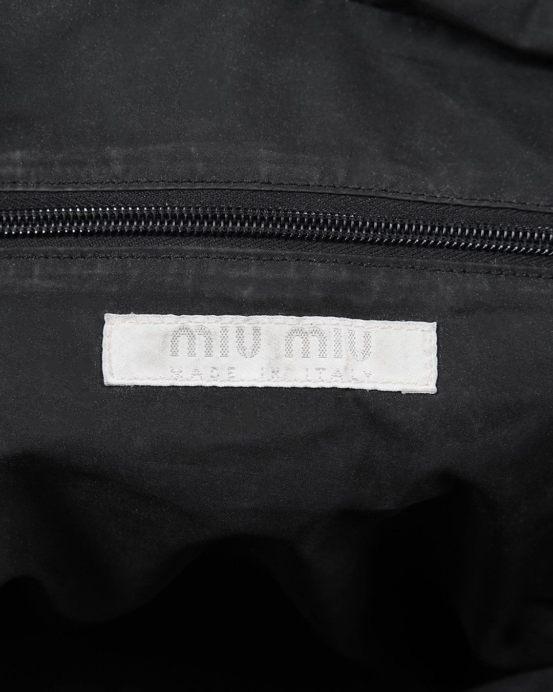 Miu Miu Miu Miu S/S2000 Black Leather Bowling Bag Size ONE SIZE - 8 Thumbnail