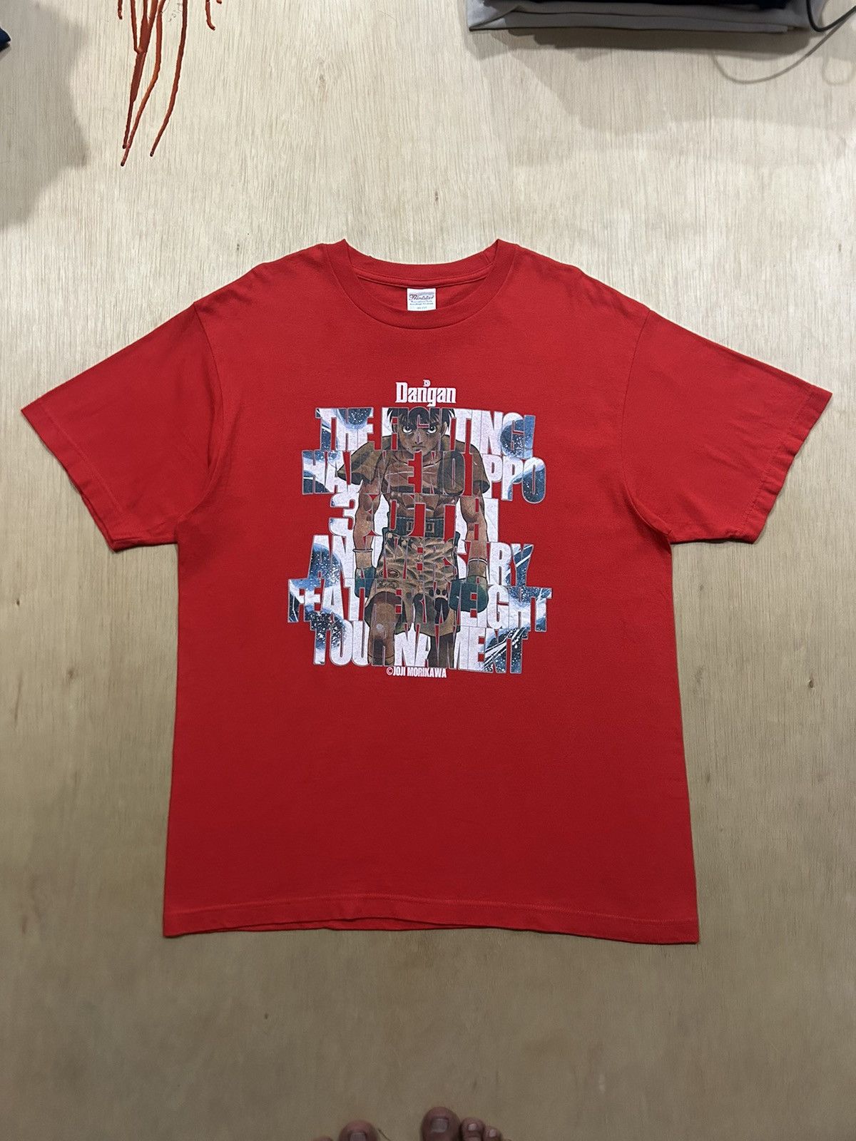 Anime 2000s Hajime No Ippo The Fighting Boxing Anime Tshirt Size US L / EU 52-54 / 3 - 2 Thumbnail