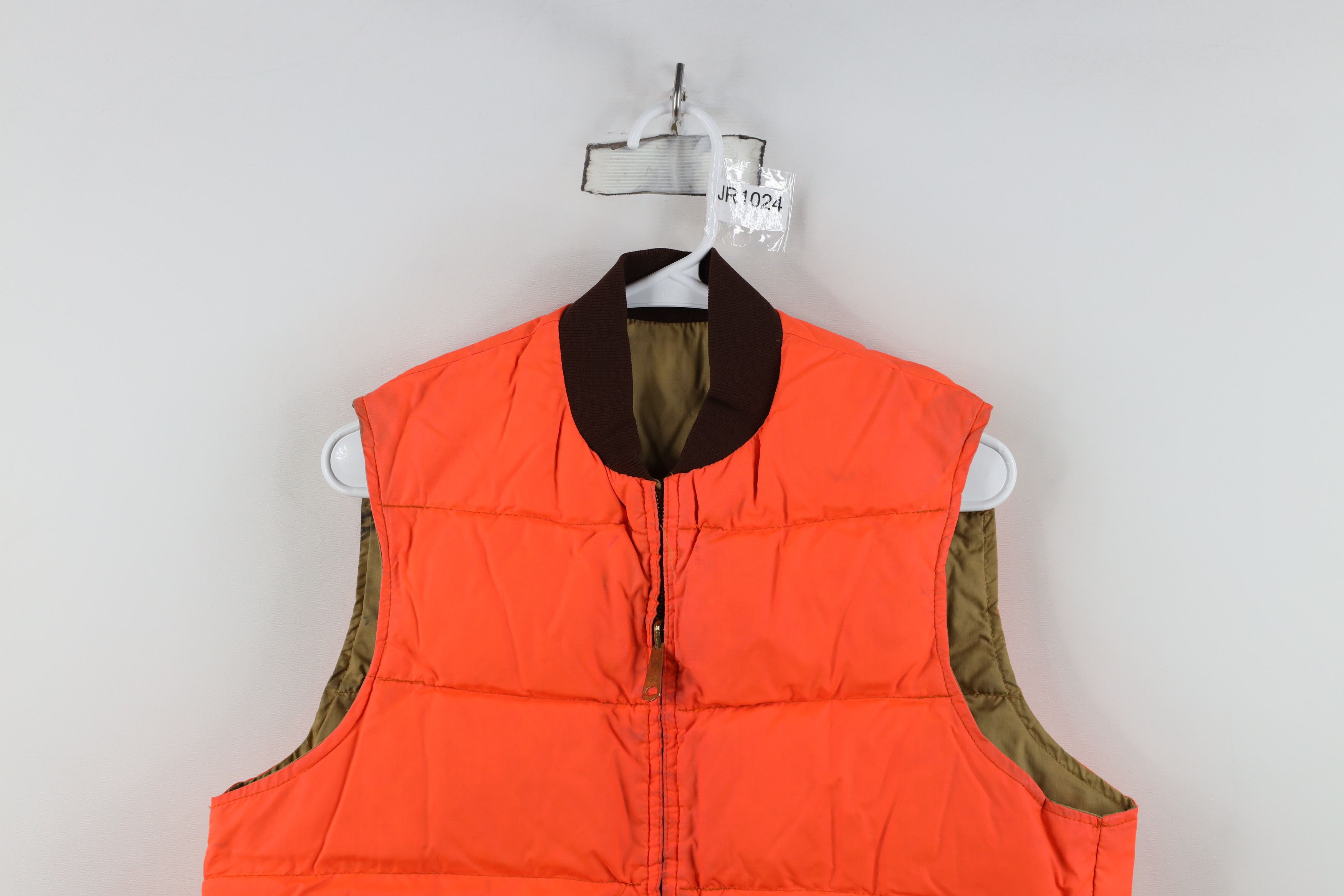 Vintage Vintage 70s Streetwear Reversible Feather Down Puffer Vest Size US M / EU 48-50 / 2 - 2 Thumbnail