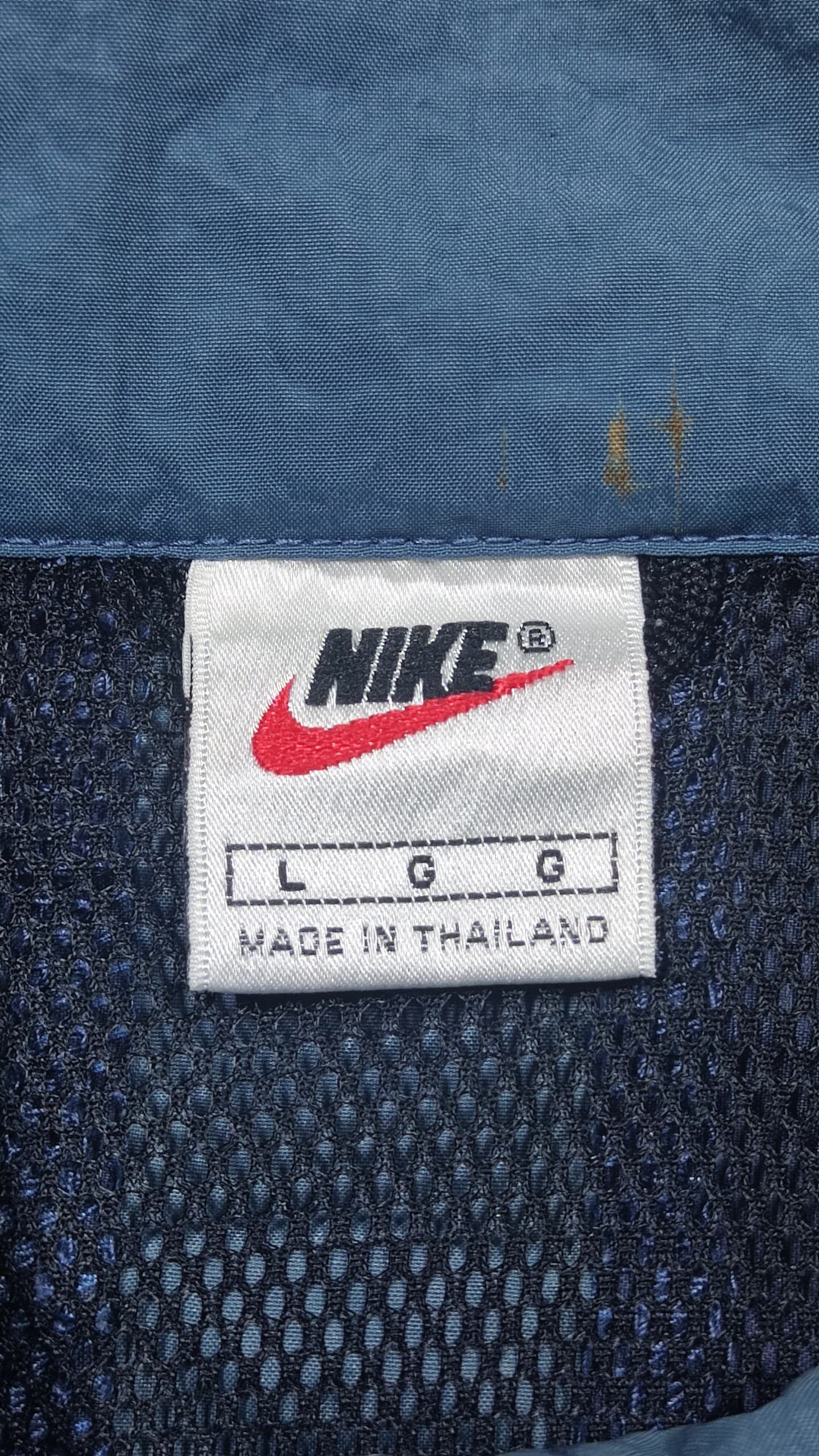 American Apparel × Nike × Vintage VINTAGE DISTRESSED NIKE HALF ZIPPER ANORAK LIGHT JACKET Size US L / EU 52-54 / 3 - 7 Thumbnail