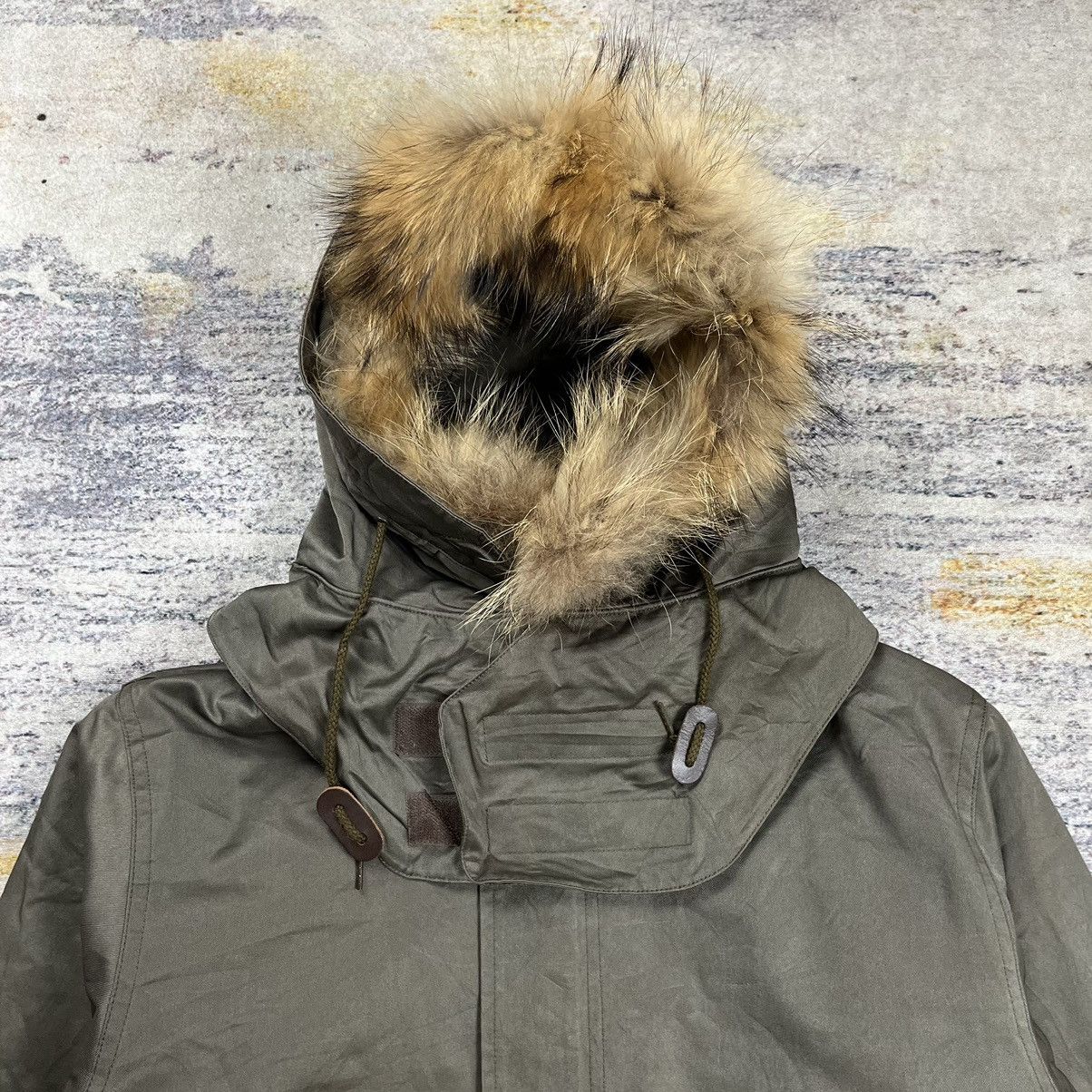 Japanese Brand Rattle Trap thermolite fur fishtail parka Size US M / EU 48-50 / 2 - 6 Thumbnail