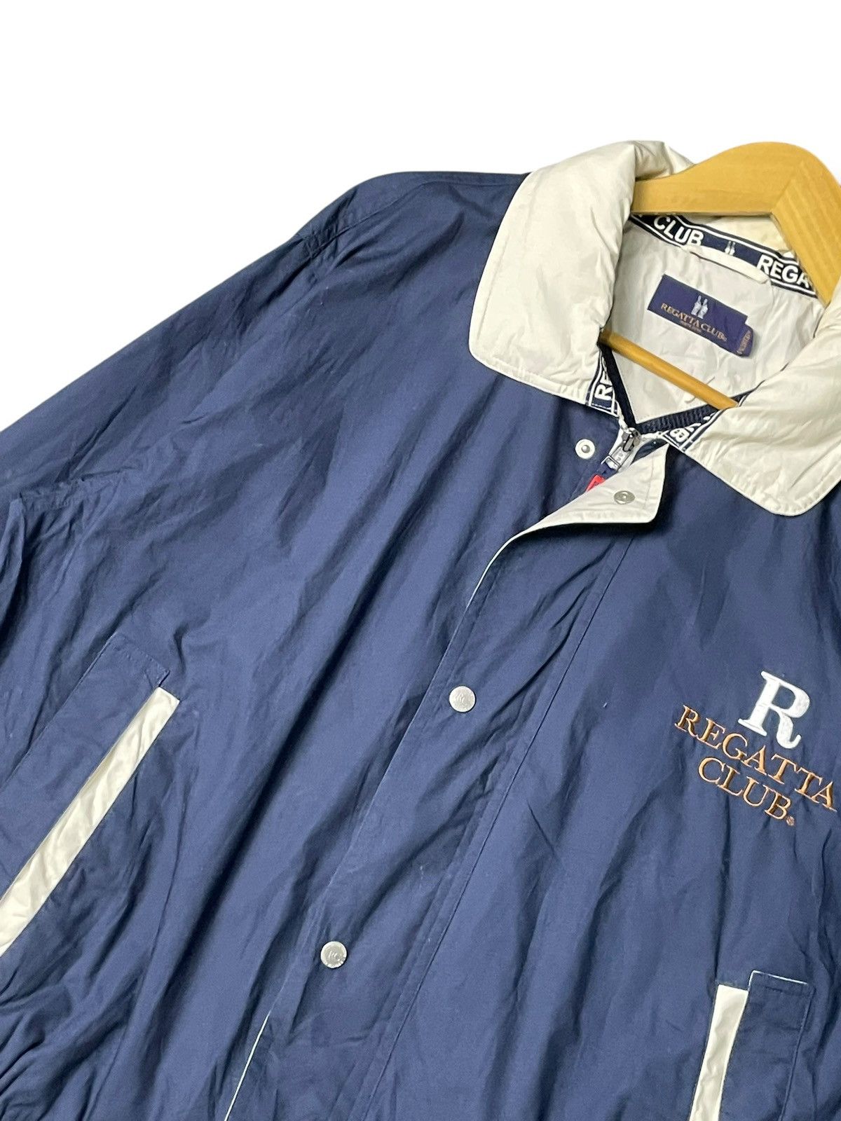 Japanese Brand × Vintage Vintage Regatta Club Button&Zip Jacket (67) Size US M / EU 48-50 / 2 - 5 Thumbnail