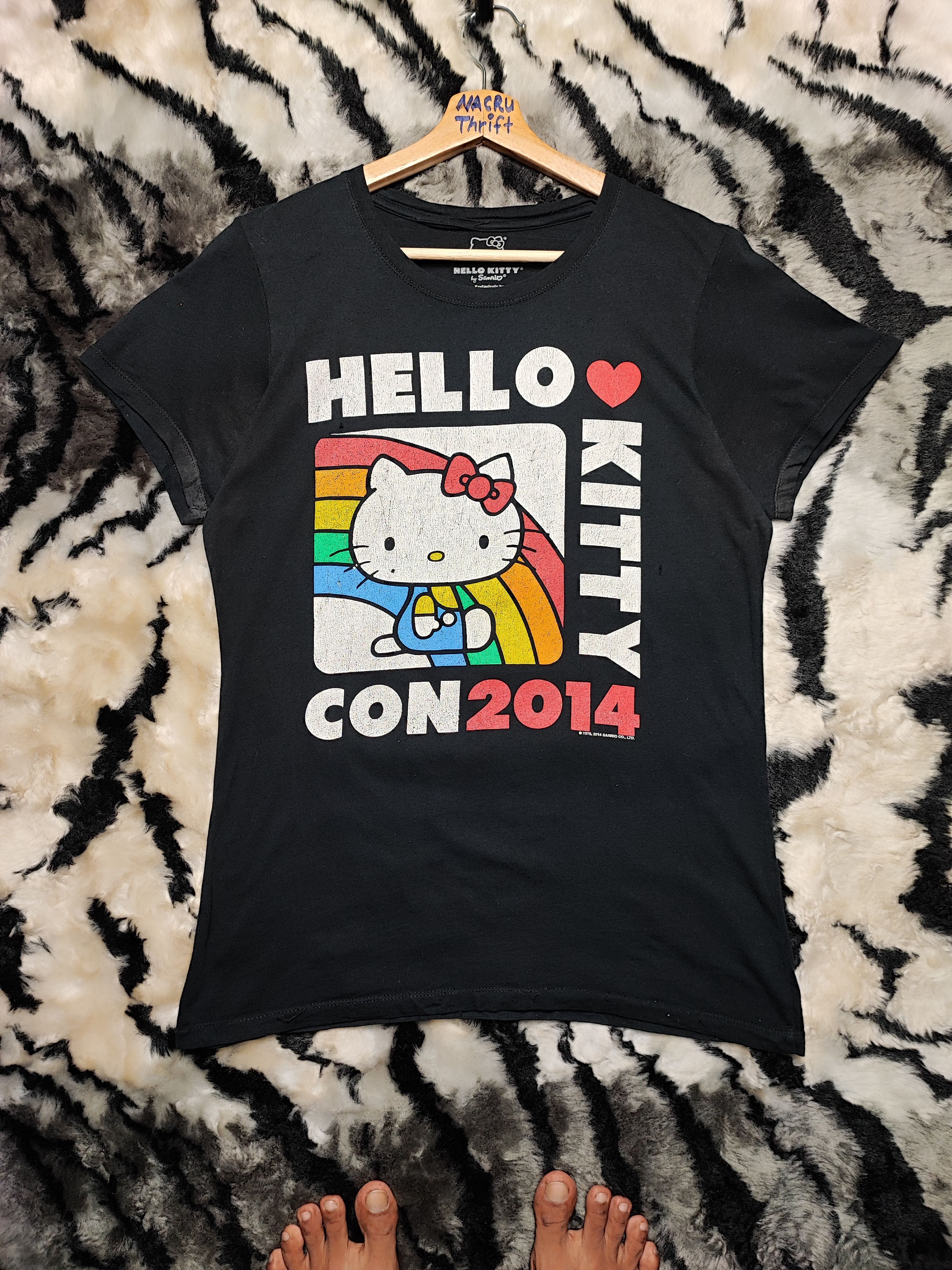 Cartoon Network VINTAGE HELLO KITTY STAFF T SHIRT Size US L / EU 52-54 / 3 - 2 Thumbnail