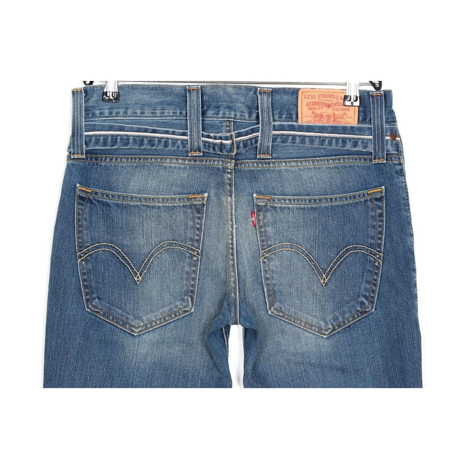 Levi's VINTAGE Levi’s 511 Jeans Men 34/32 Slim Fit Back Strap 5-Pocket Denim Blue DZ3419 Size US 34 / EU 50 - 4 Thumbnail