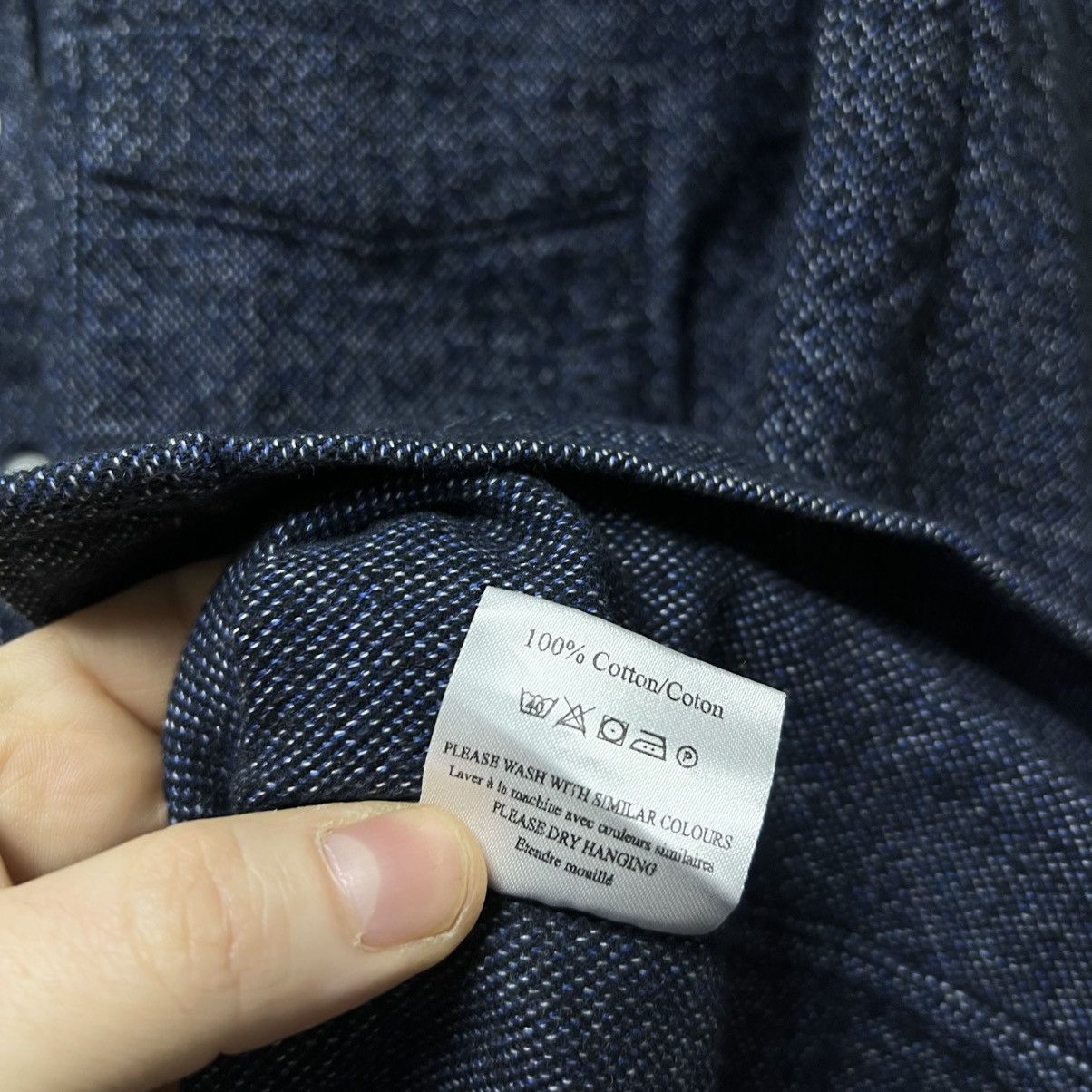 Libertine-Libertine Libertine libertine Hunter Flannel Dark Blue Button Shirt Size US S / EU 44-46 / 1 - 13 Thumbnail