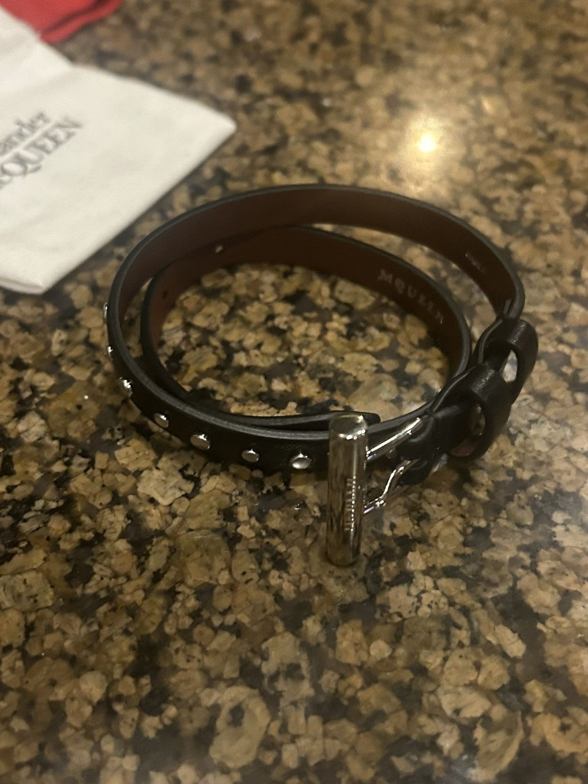 Alexander McQueen Alexander mcqueen studs wrap bracelet Size ONE SIZE - 3 Thumbnail