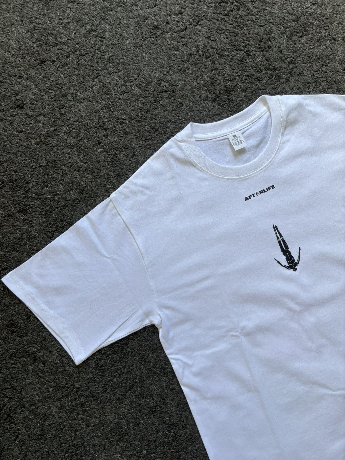 Vintage Vintage electro house Ibiza afterlife heavyweight white tee Size US M / EU 48-50 / 2 - 3 Thumbnail