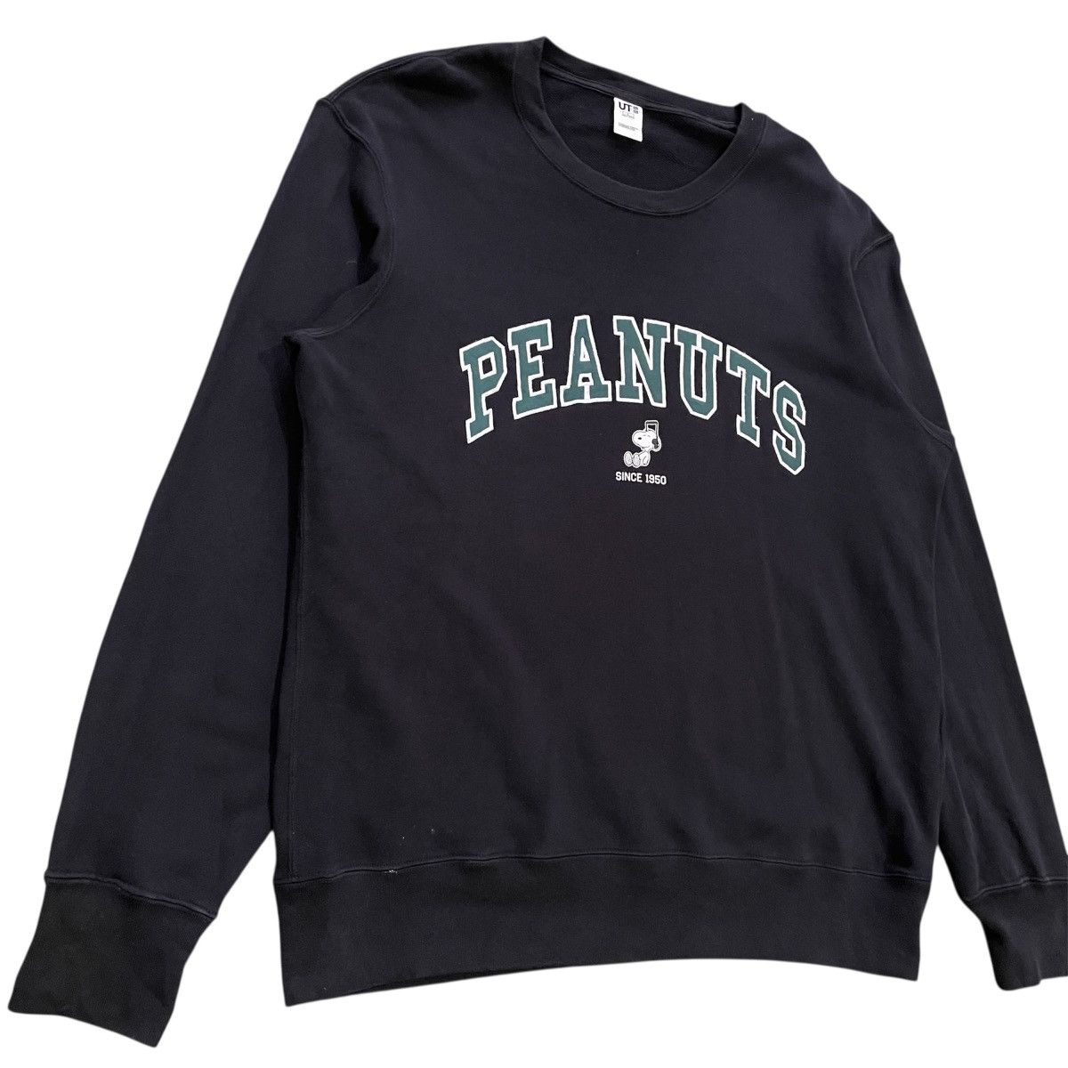 Peanuts Peanuts Snoopy Sweatshirt Collegiate Arch Logo Green Size US L / EU 52-54 / 3 - 2 Thumbnail