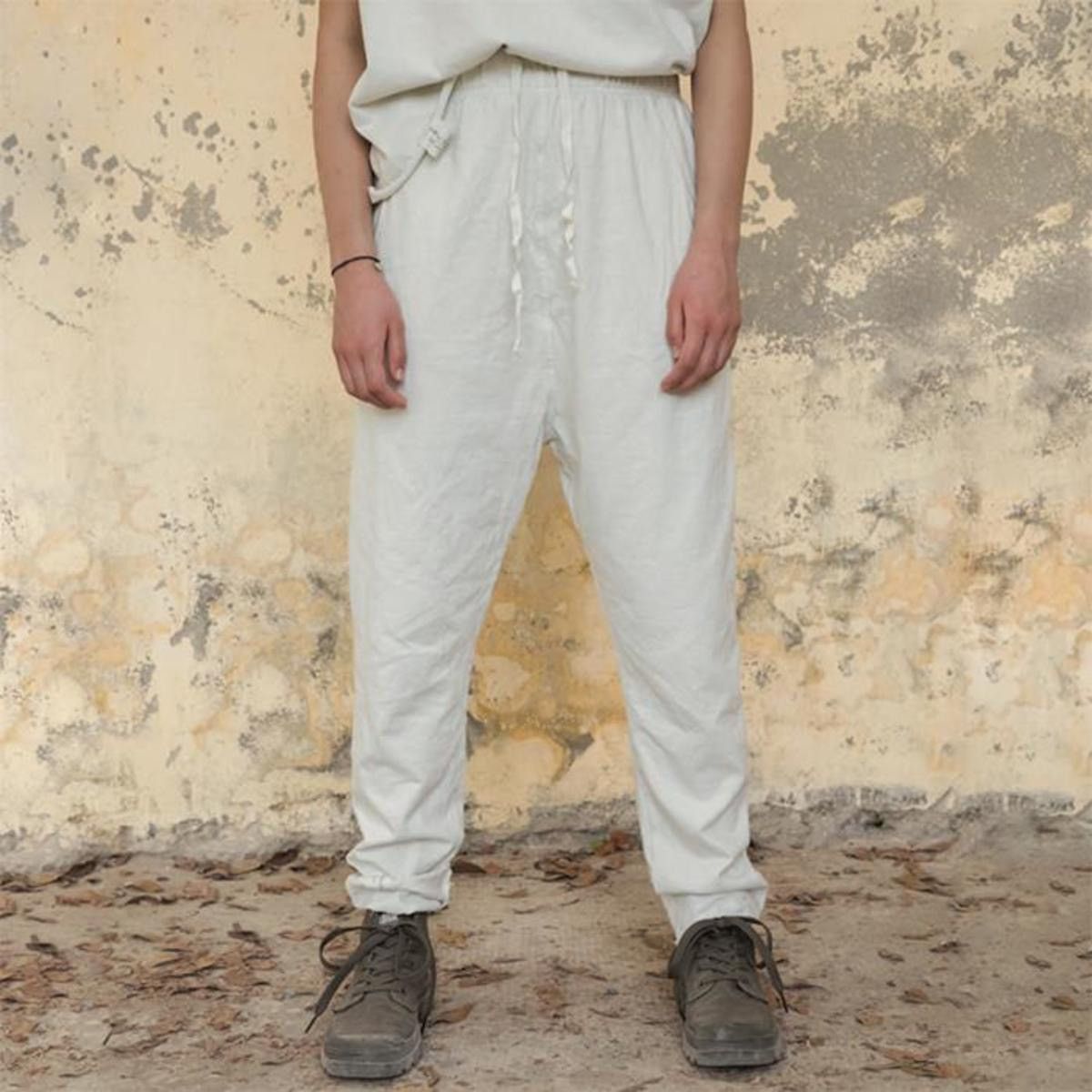 Album di Famiglia Album Di Famiglia Unisex Pants New Basic HC Milk White SizeS Size 25" / US 0 / IT 36 - 6 Thumbnail